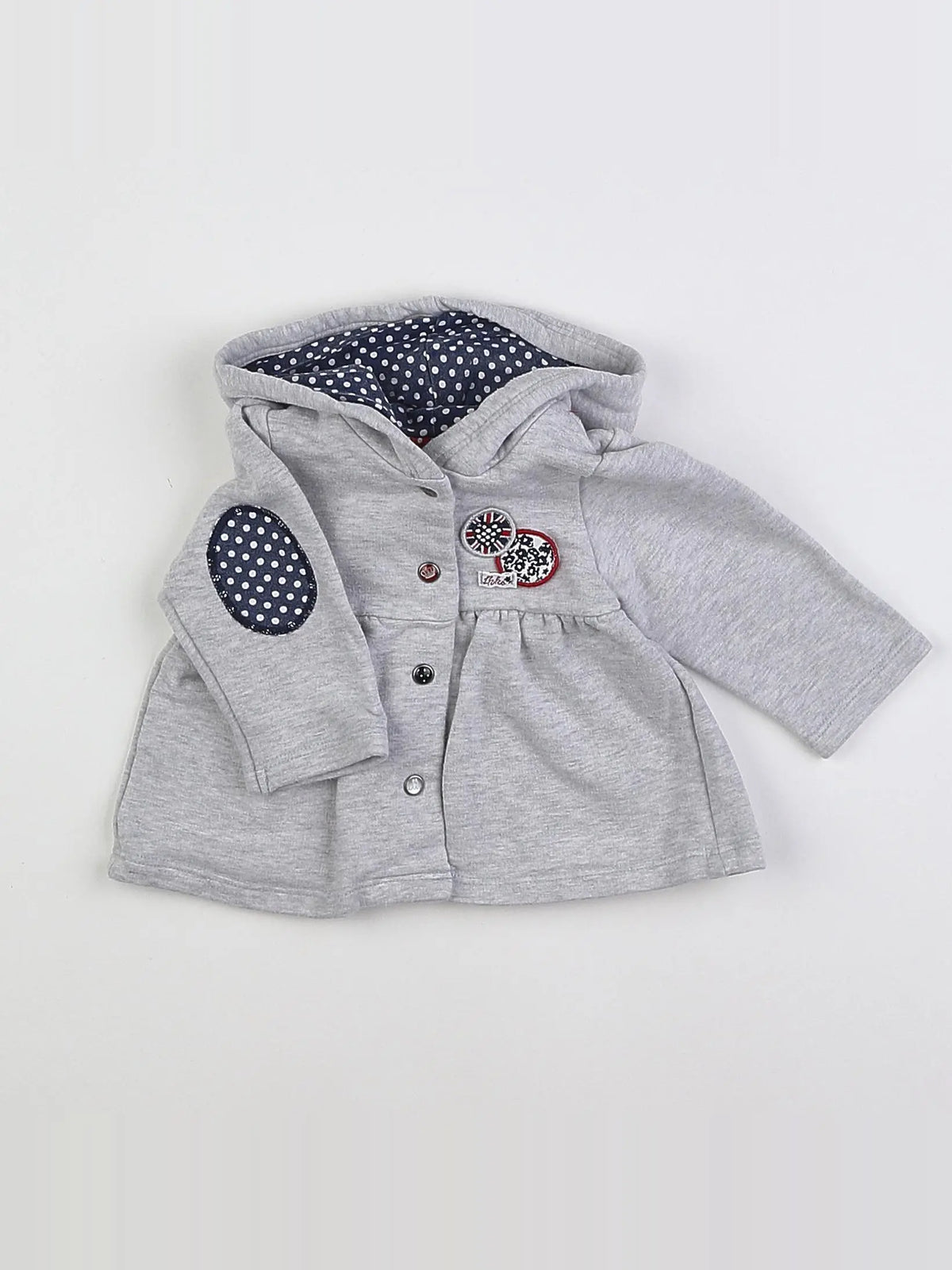 IKKS - veste gris - 3 mois