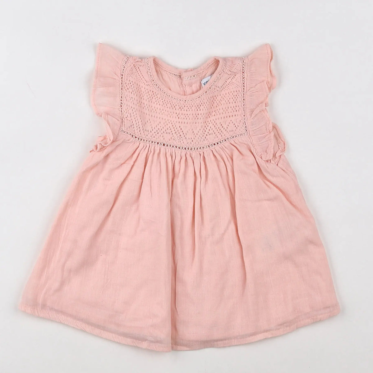Vertbaudet - robe rose - 3 mois