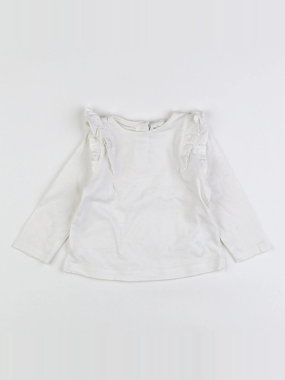 Tape à l'oeil - tee-shirt blanc - 6 mois