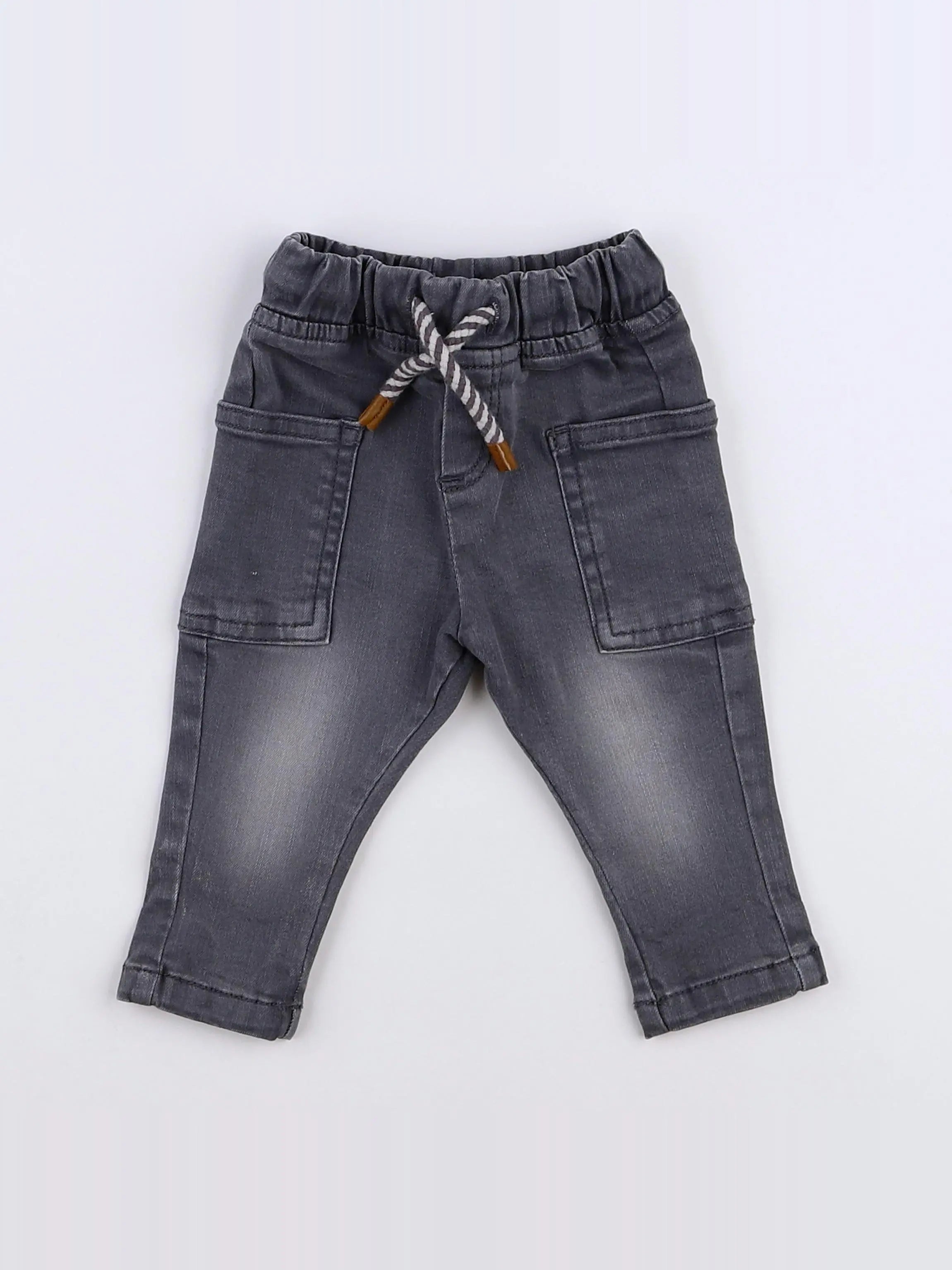 Vertbaudet - jean noir - 3 mois
