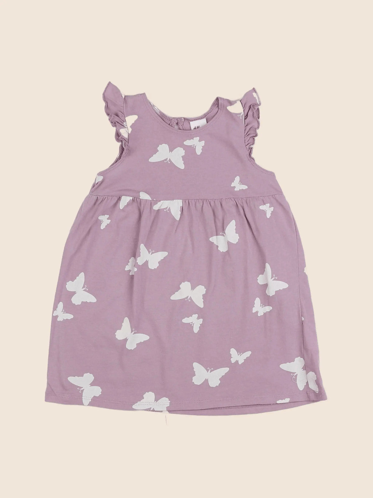 H&M - robe rose - 9/12 mois