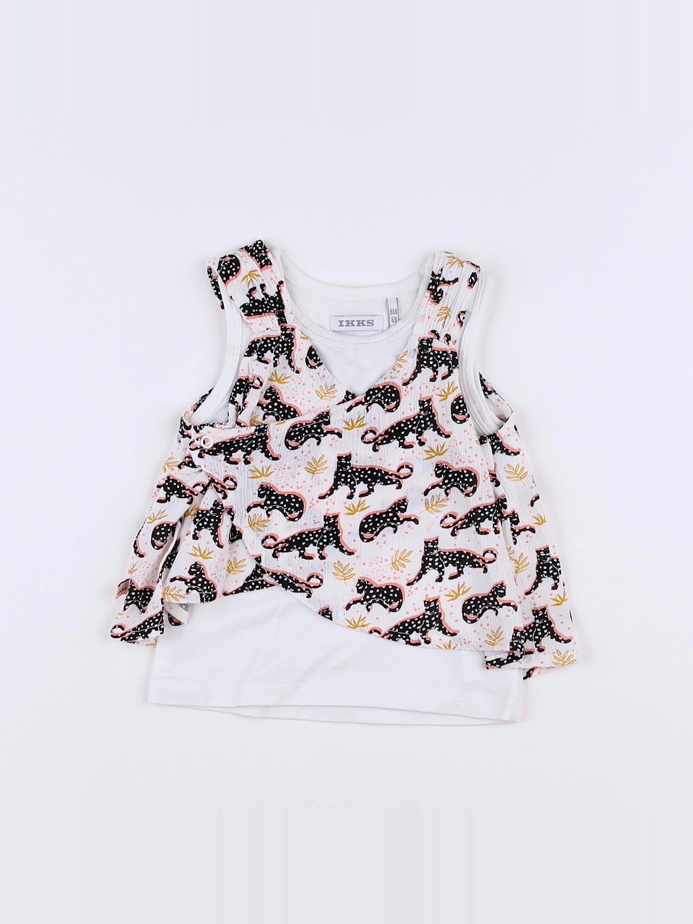 IKKS - débardeur multicolore - 6 mois