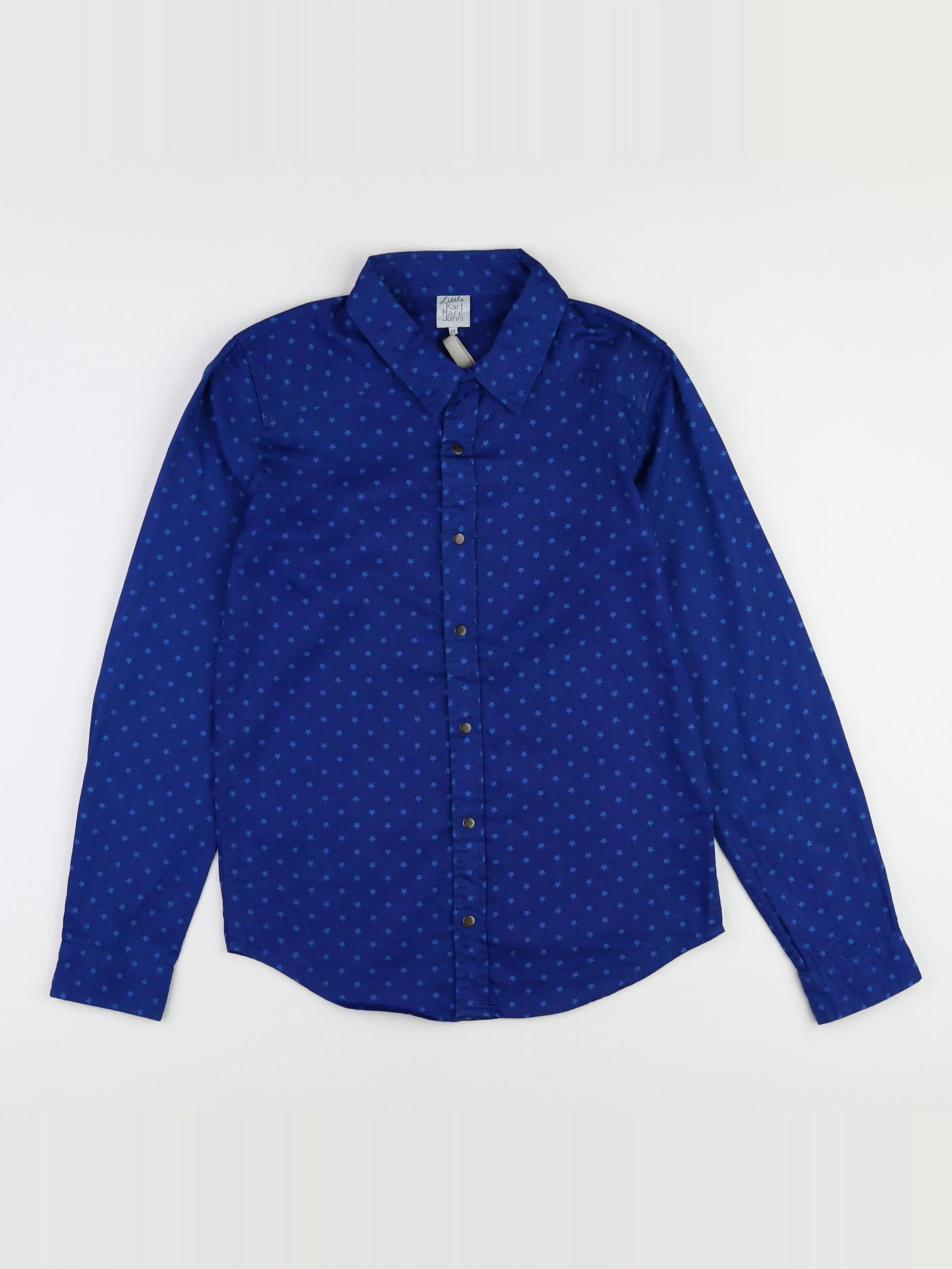 Little Karl Marc John - chemise bleu - 12 ans