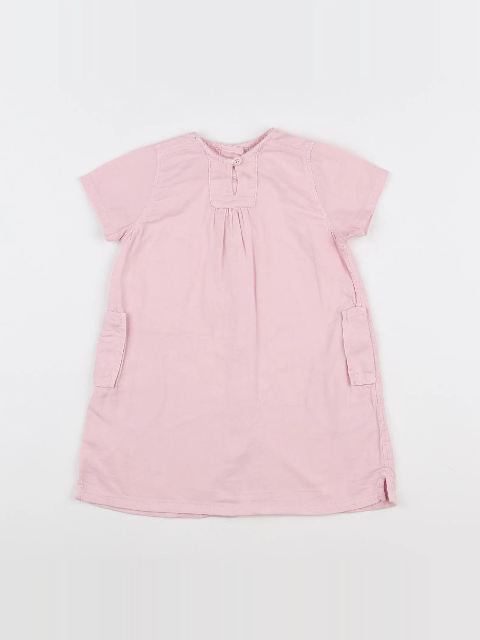 Petit Bateau - robe rose - 18 mois