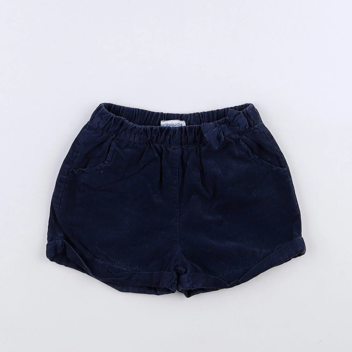 Vertbaudet - short doublé noir - 18 mois