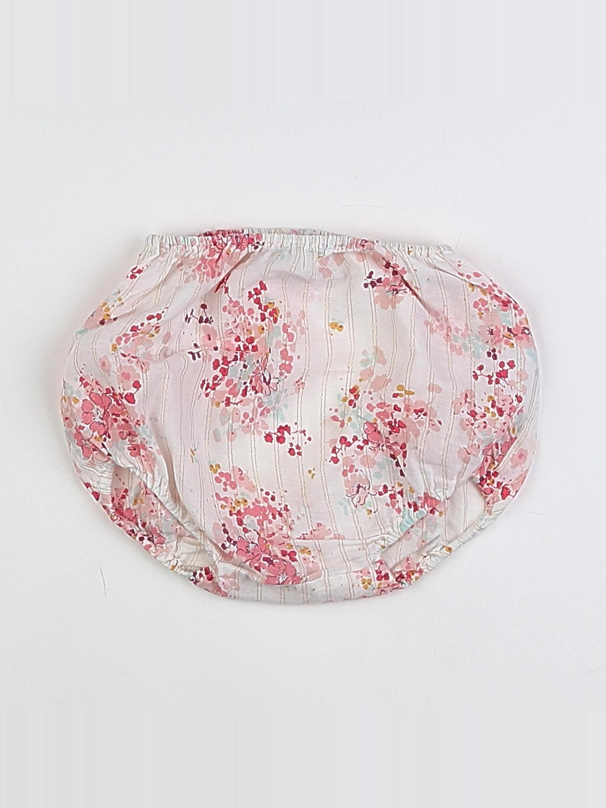 Bonton - bloomer rose - 12 mois