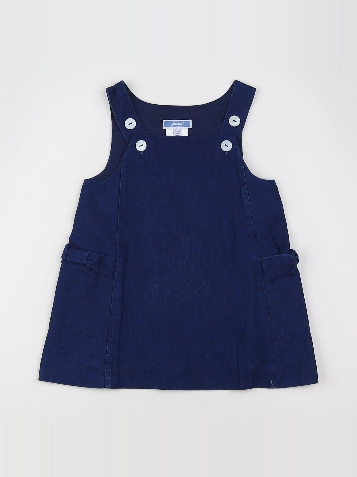 Jacadi - robe bleu - 12 mois