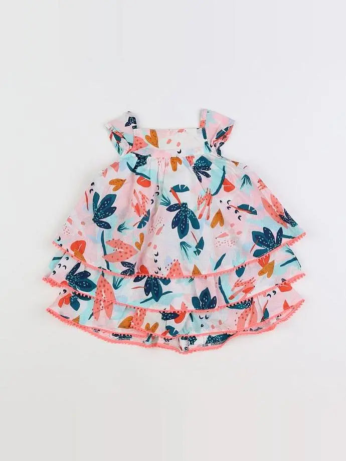 Catimini - robe multicolore - 6 mois