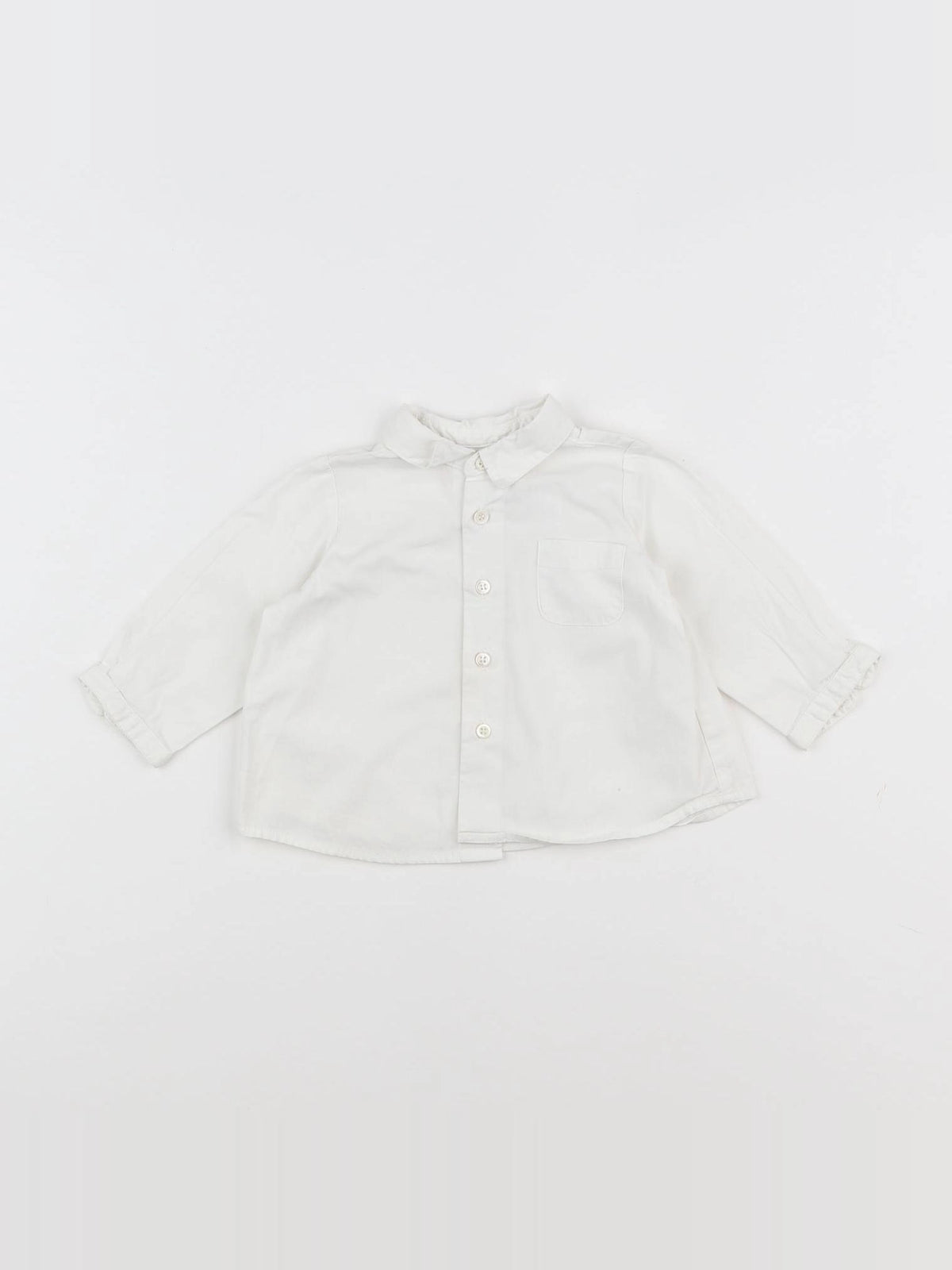 Bonpoint - blouse blanc - 3 mois