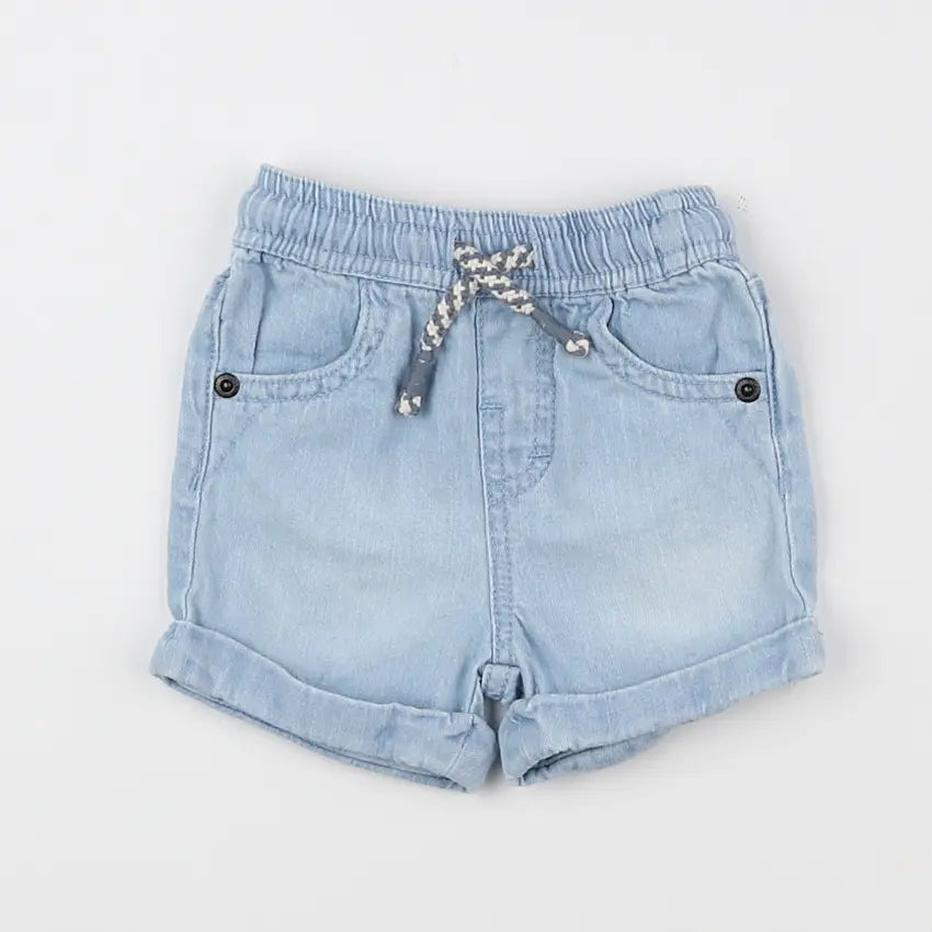 Vertbaudet - short bleu - 3 mois