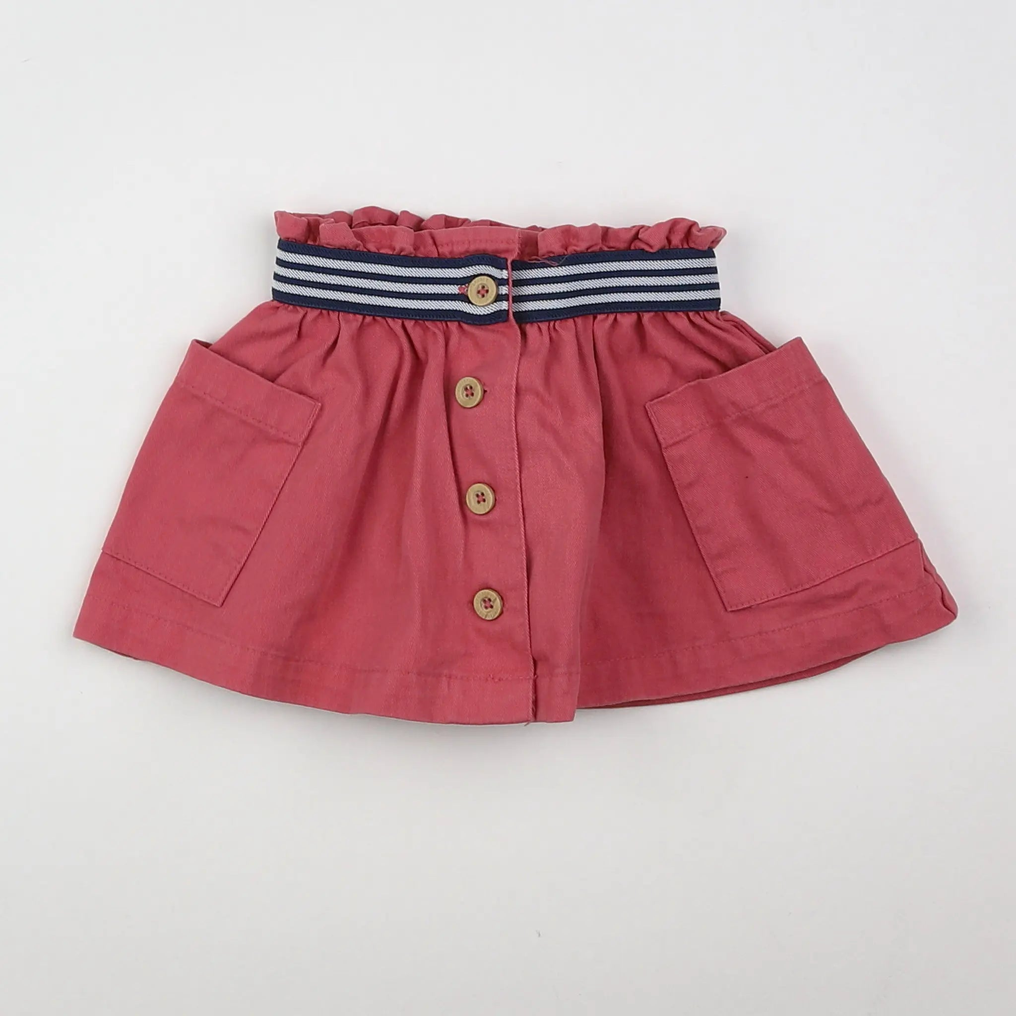 Vertbaudet - jupe rose - 12 mois