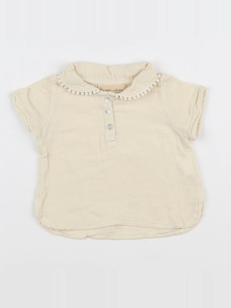 La Petite Collection - blouse beige - 3 mois