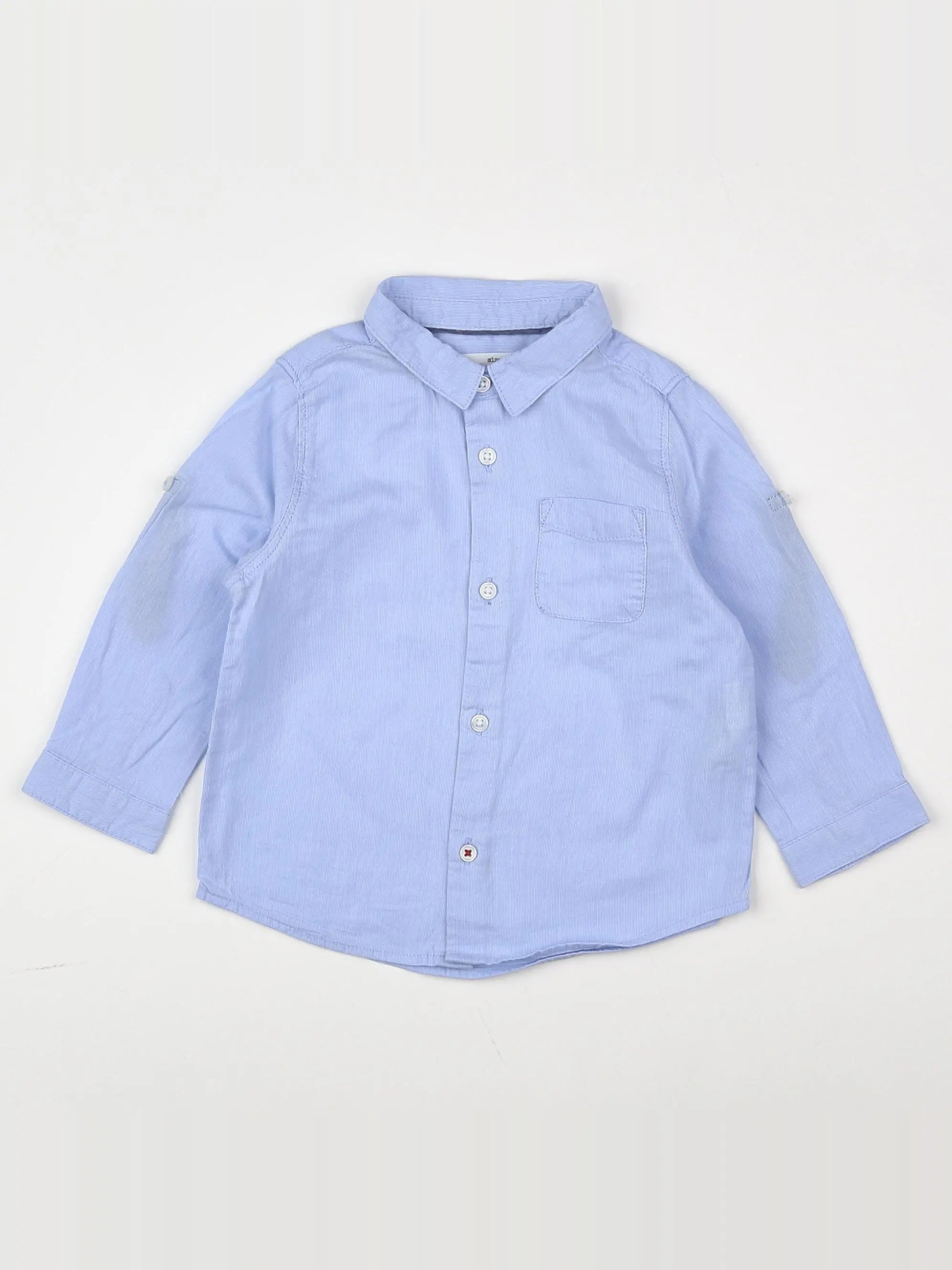 Zara - chemise bleu - 9/12 mois