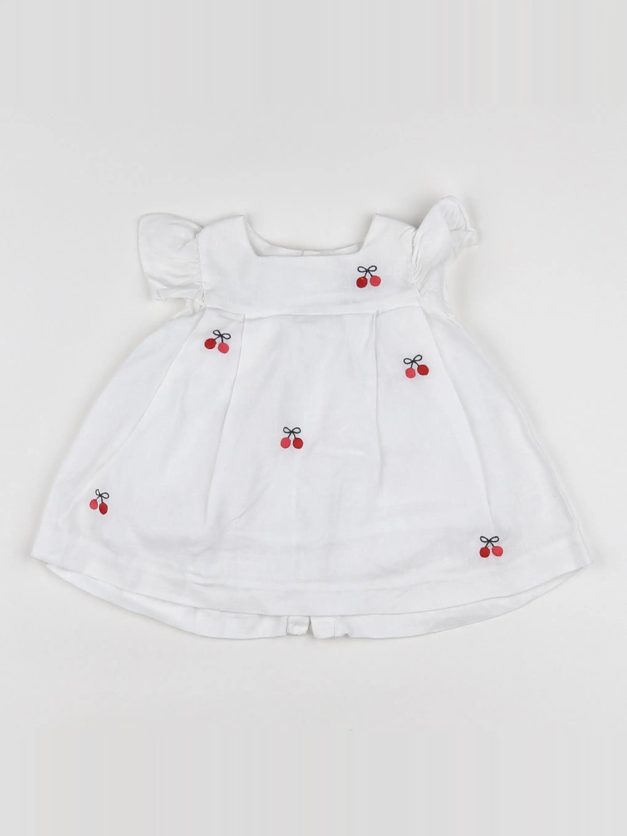 Jacadi - robe blanc - 6 mois