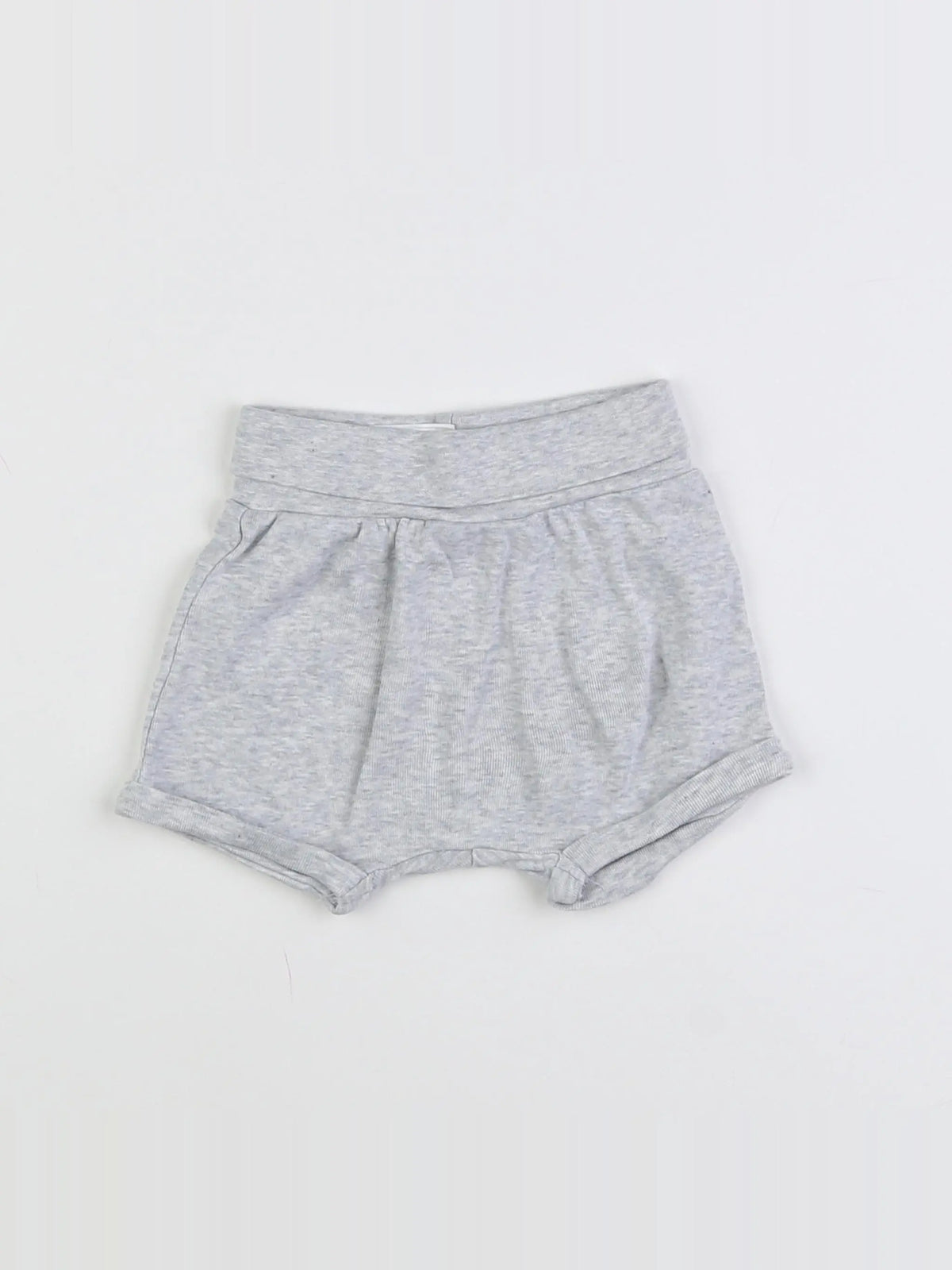 H&M - short gris - 3 mois