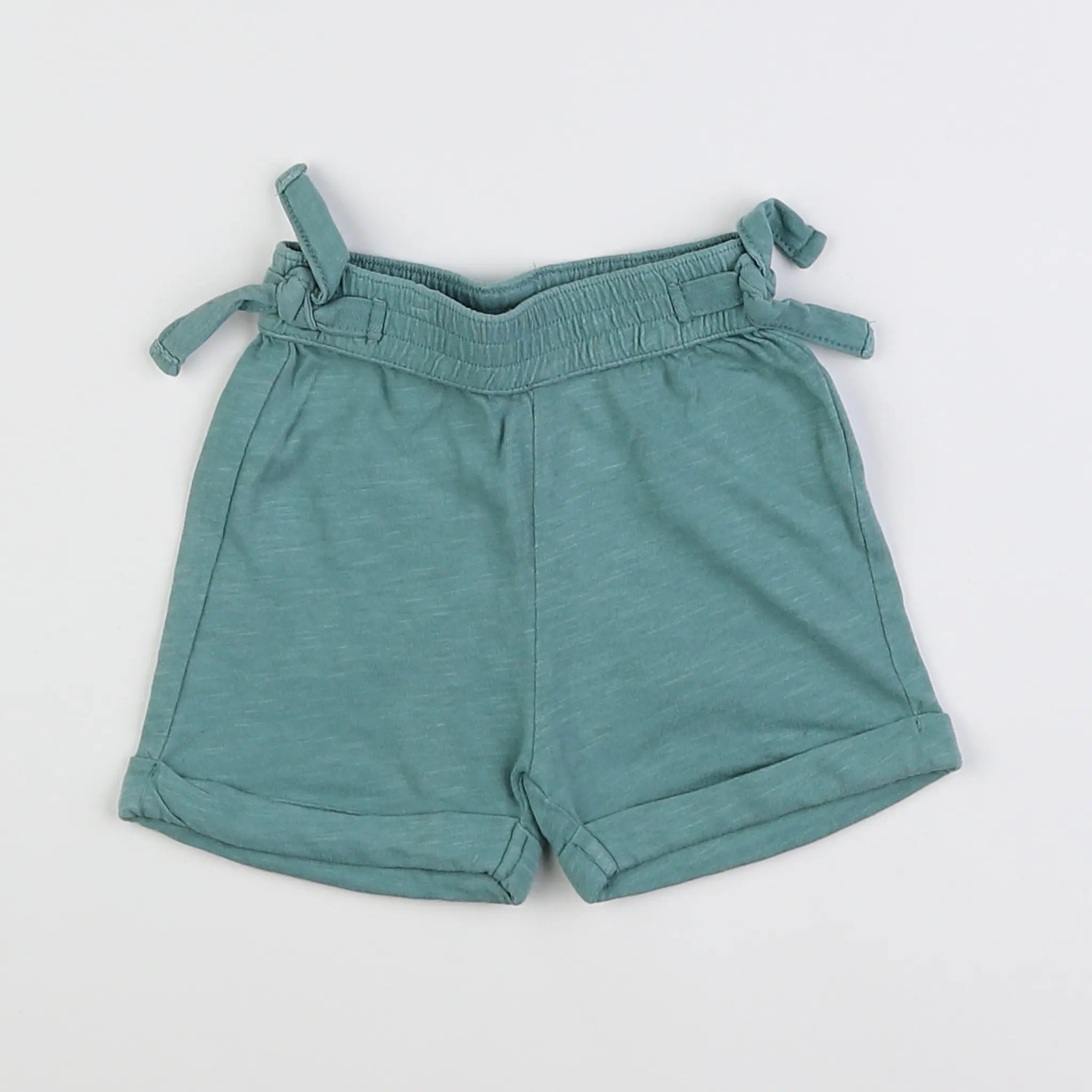 Vertbaudet - short vert - 6 mois