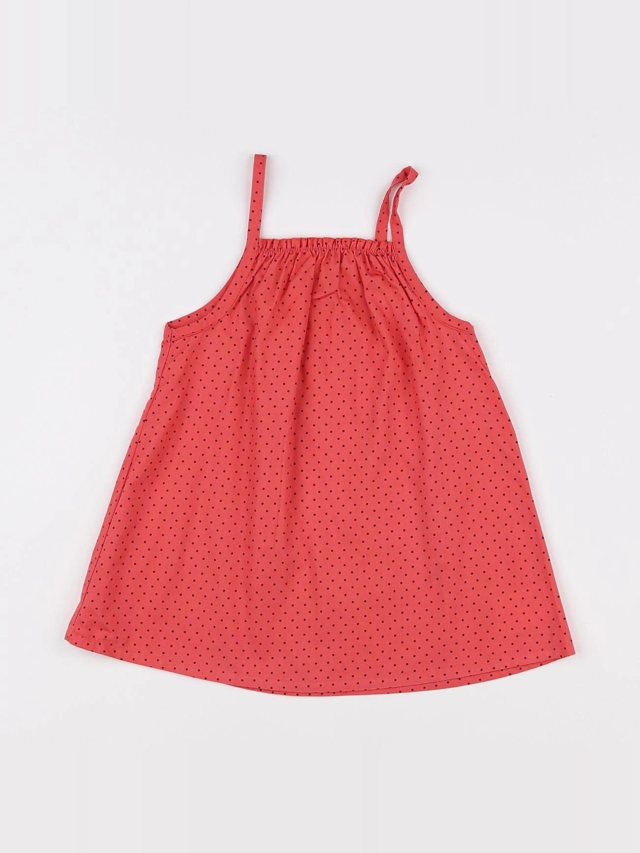 Noukie's - robe rouge - 12 mois