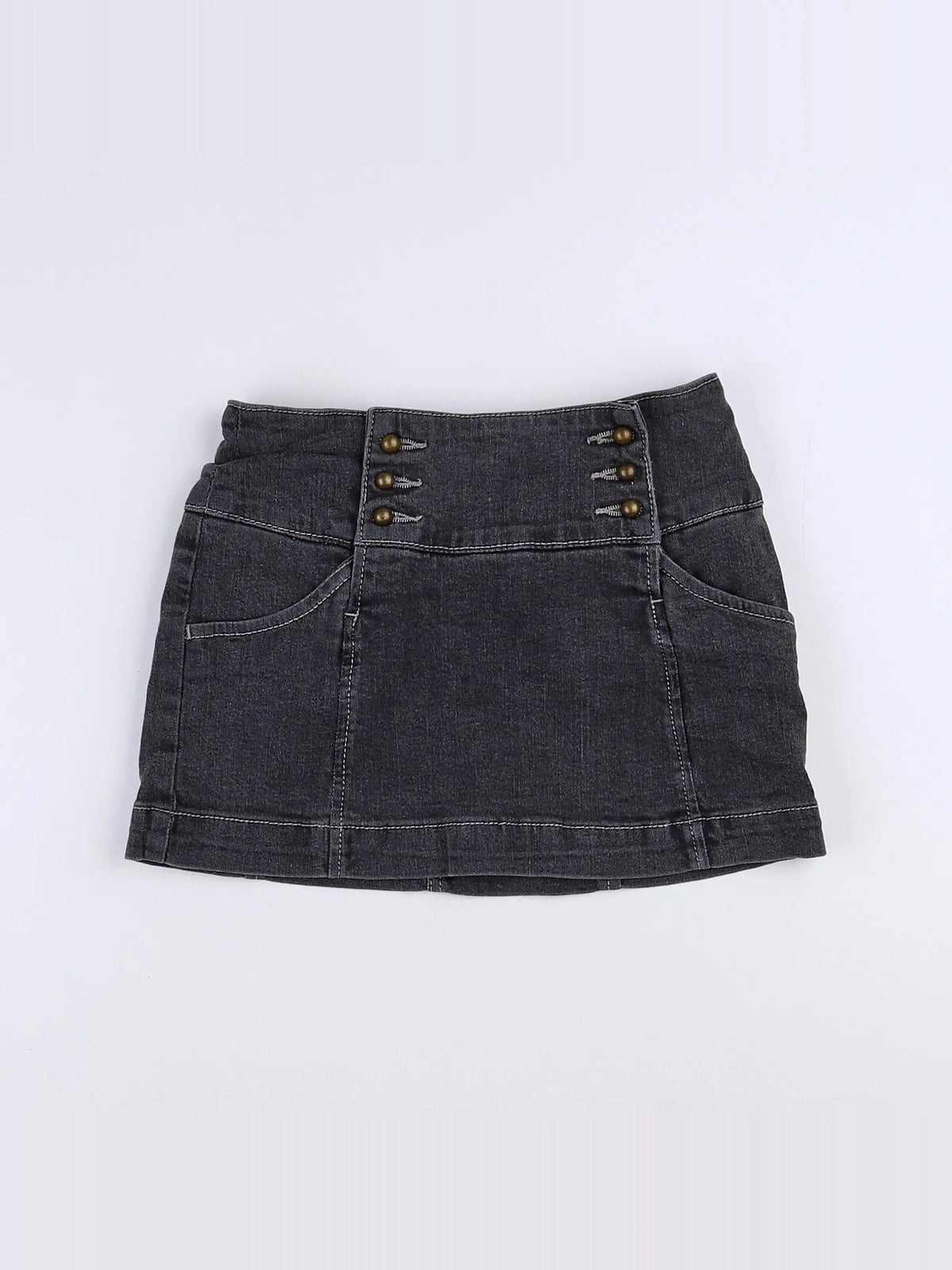 Vertbaudet - jupe gris - 5 ans