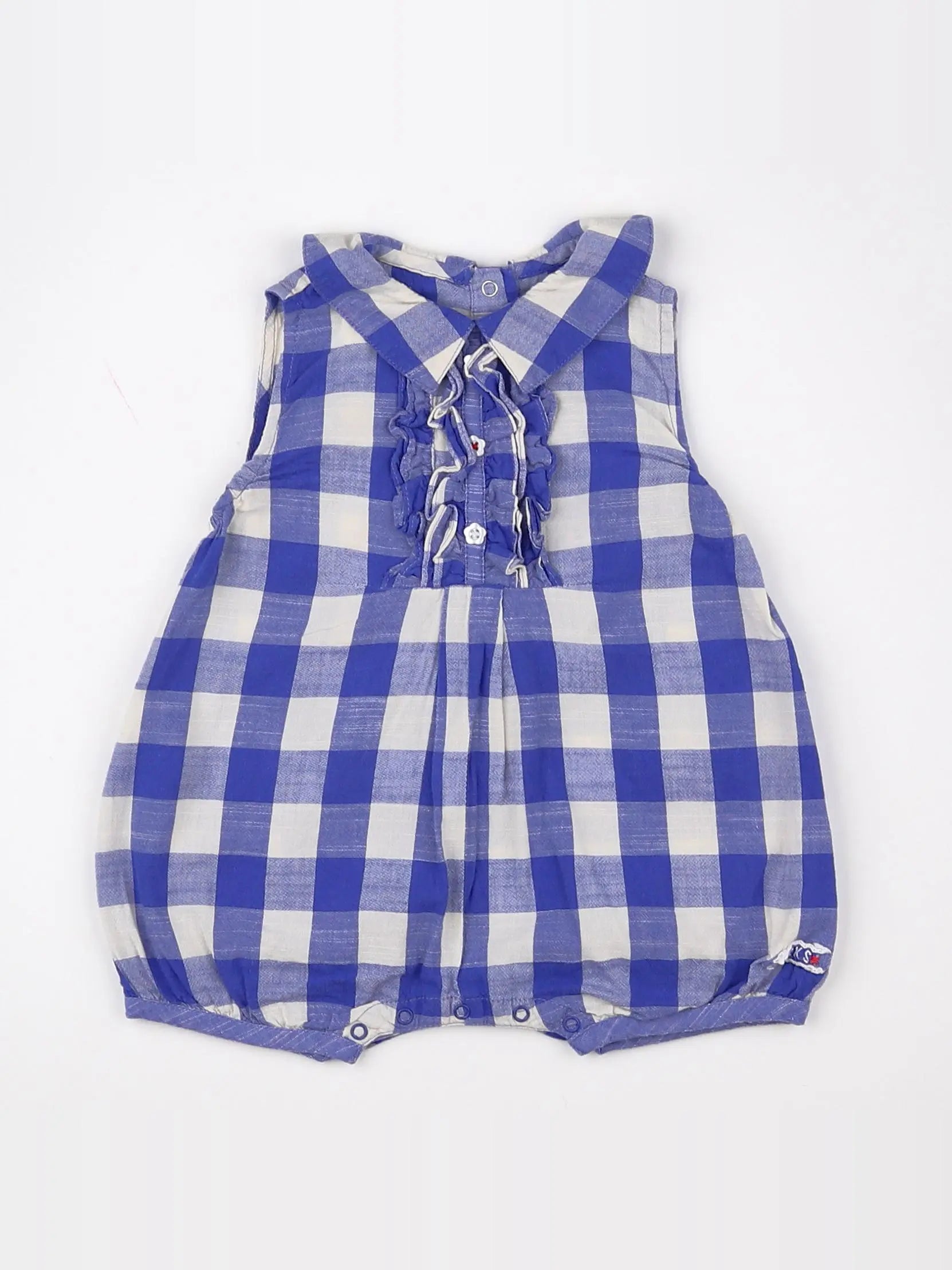 IKKS - combinaison blanc, bleu - 3 mois