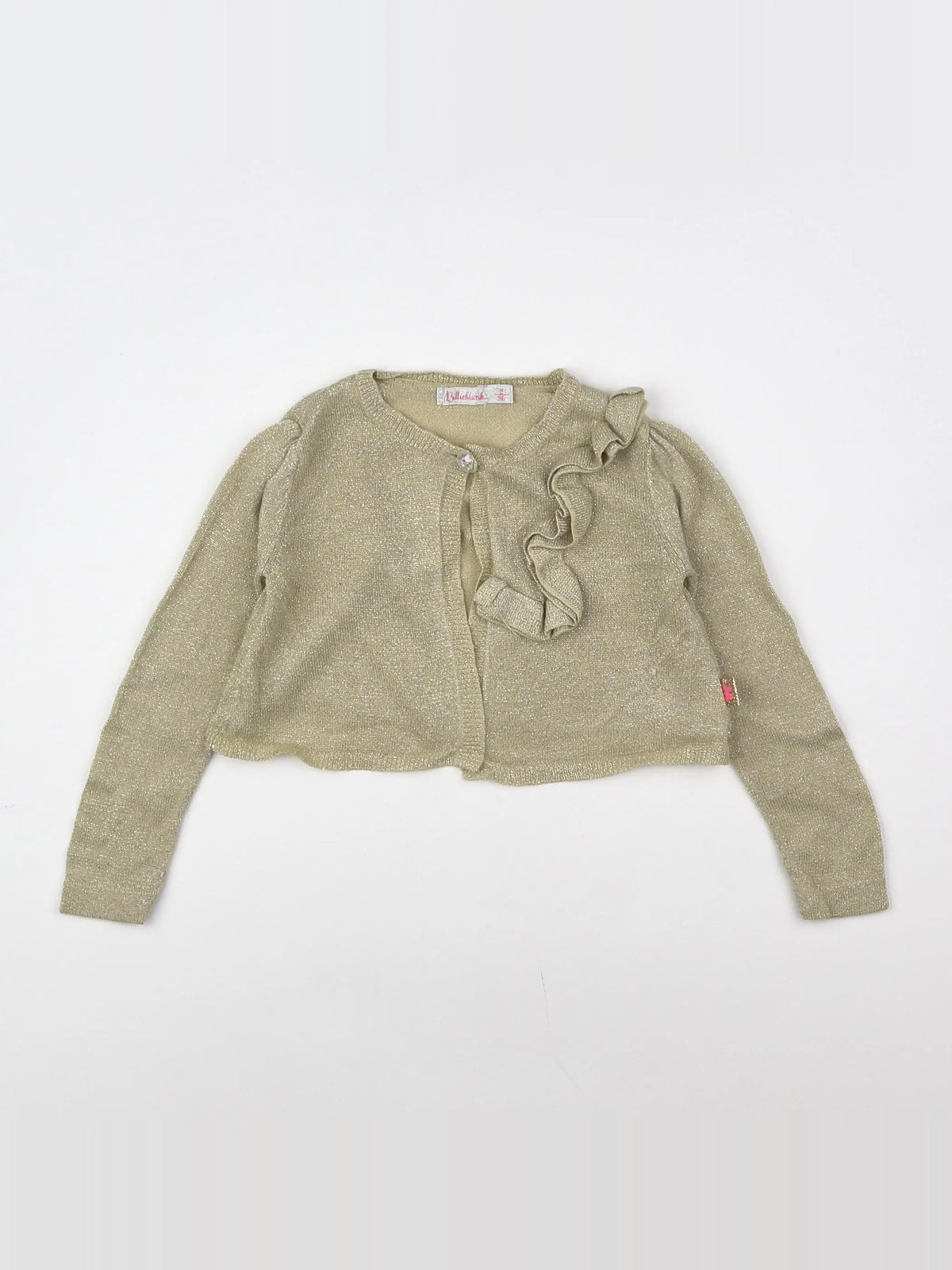 Billie Blush - gilet jaune, or - 2 ans