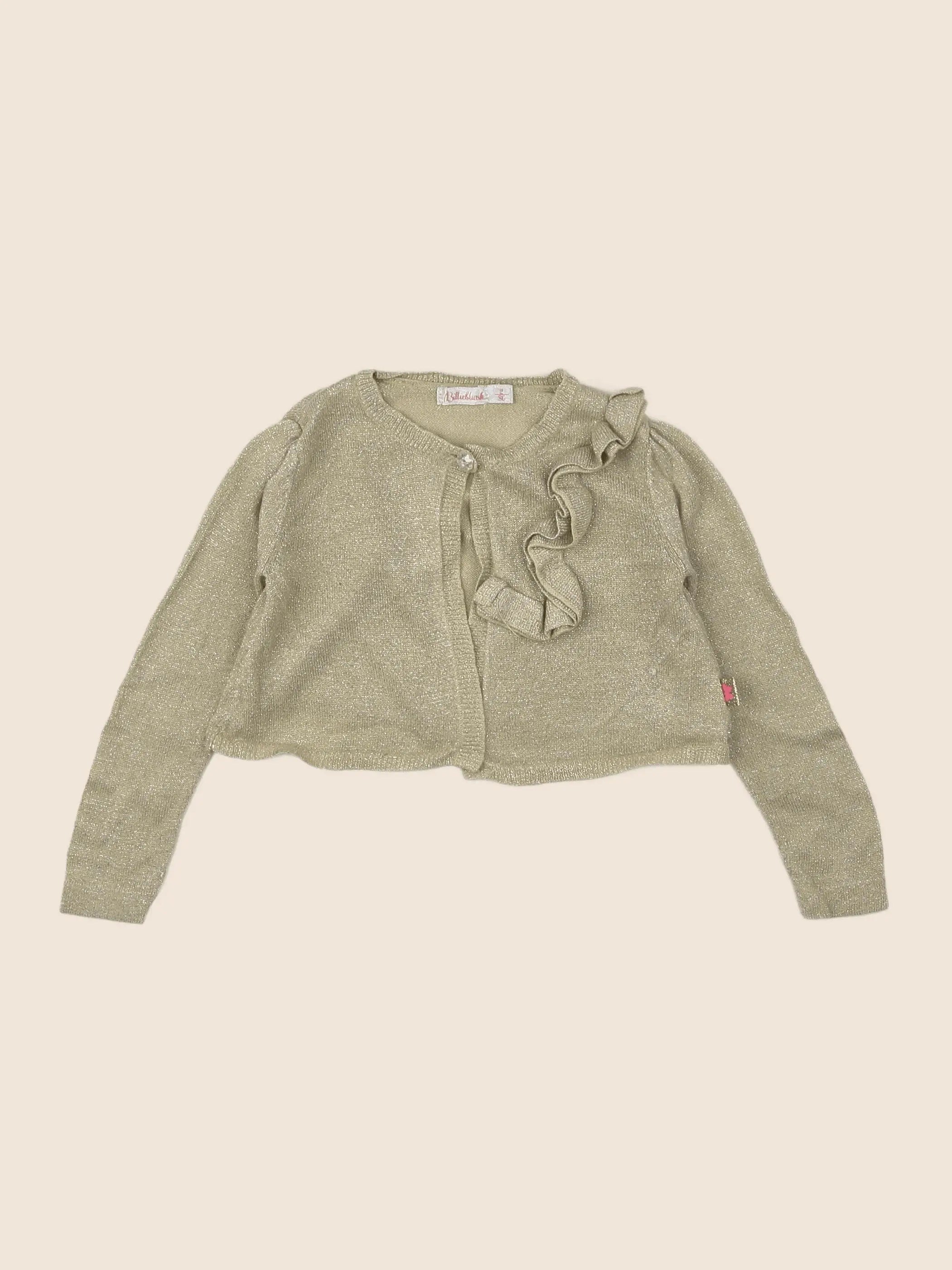 Billie Blush - gilet jaune, or - 2 ans