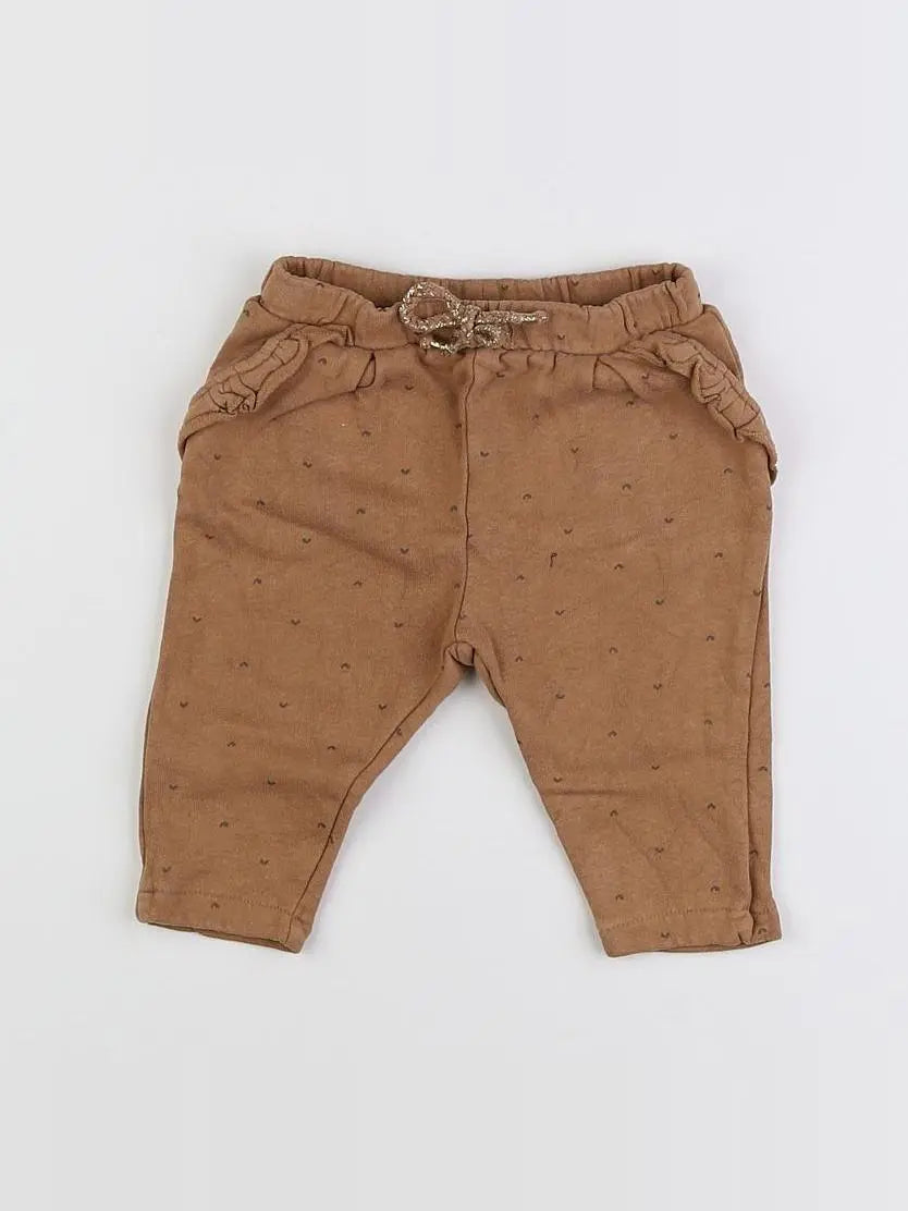 Vertbaudet - jogging marron - 6 mois