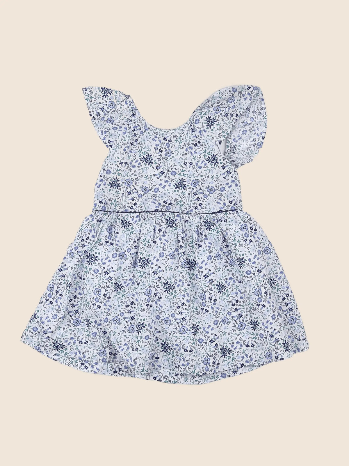 Vertbaudet - robe bleu - 18 mois