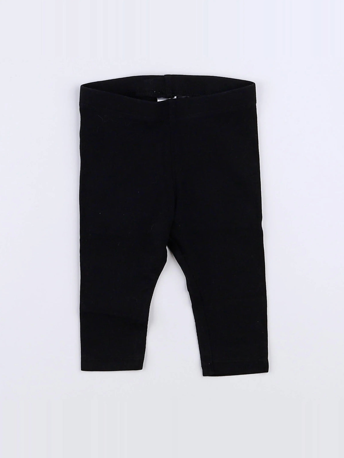 H&M - legging noir - 3 mois