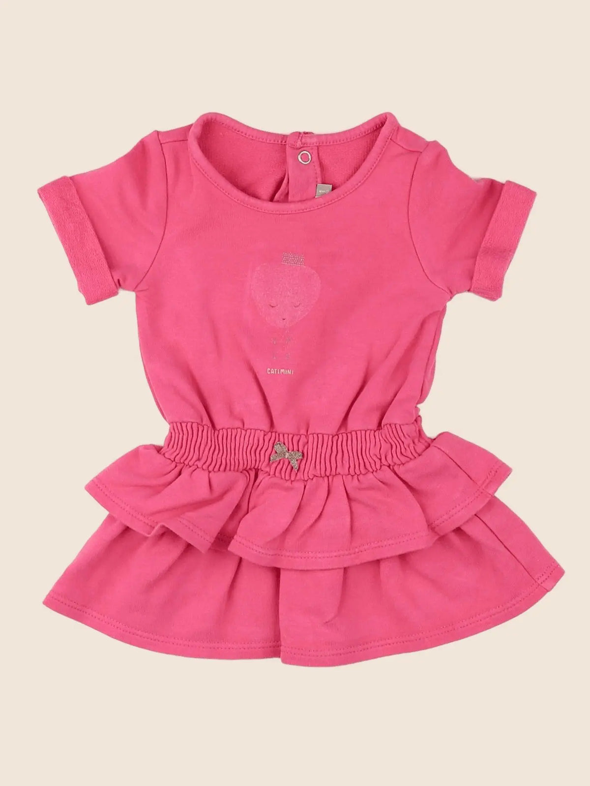 Catimini - robe rose - 1 mois
