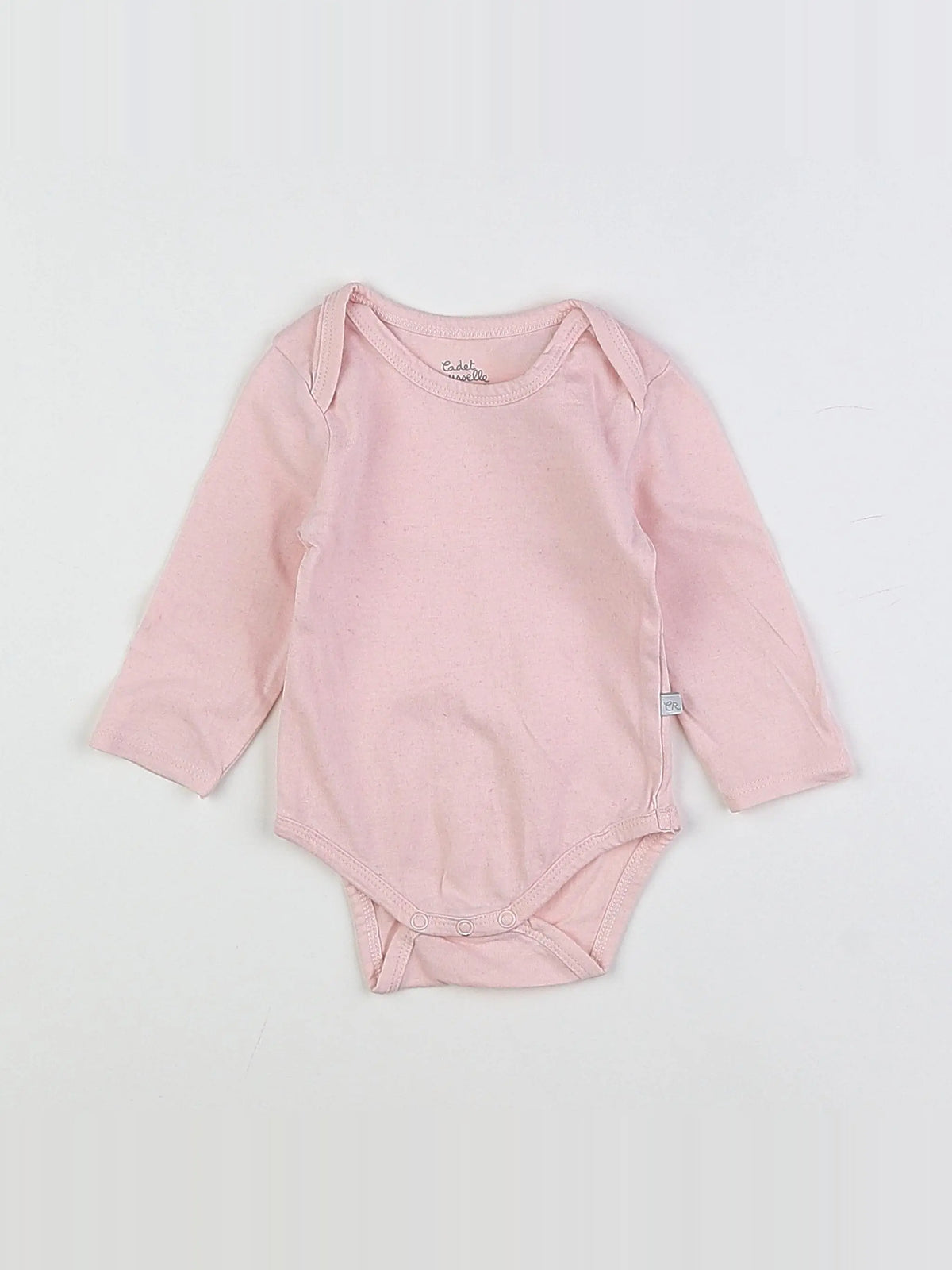 Cadet Rousselle - body rose - 3 mois