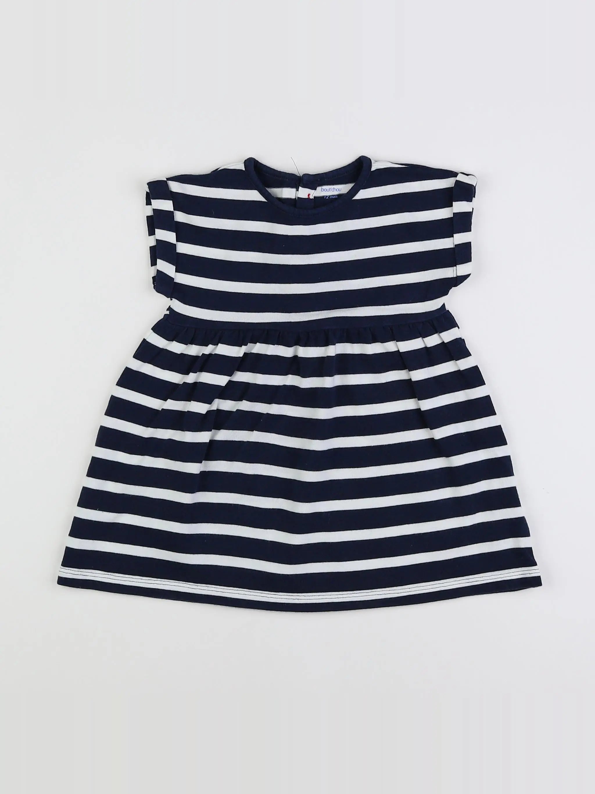Boutchou - robe bleu - 12 mois