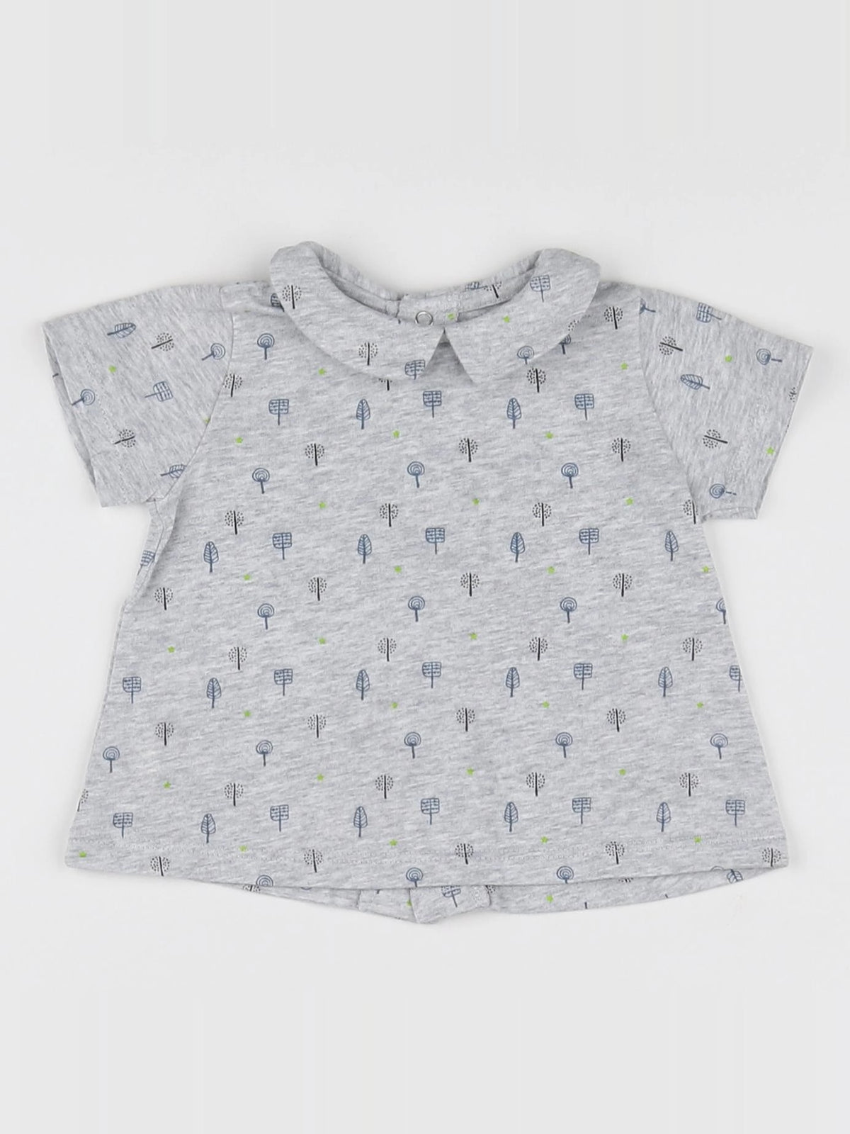 Boutchou - tee-shirt gris - 3 mois