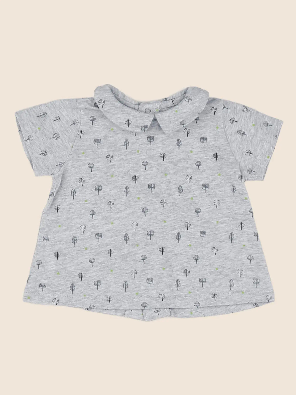 Boutchou - tee-shirt gris - 3 mois