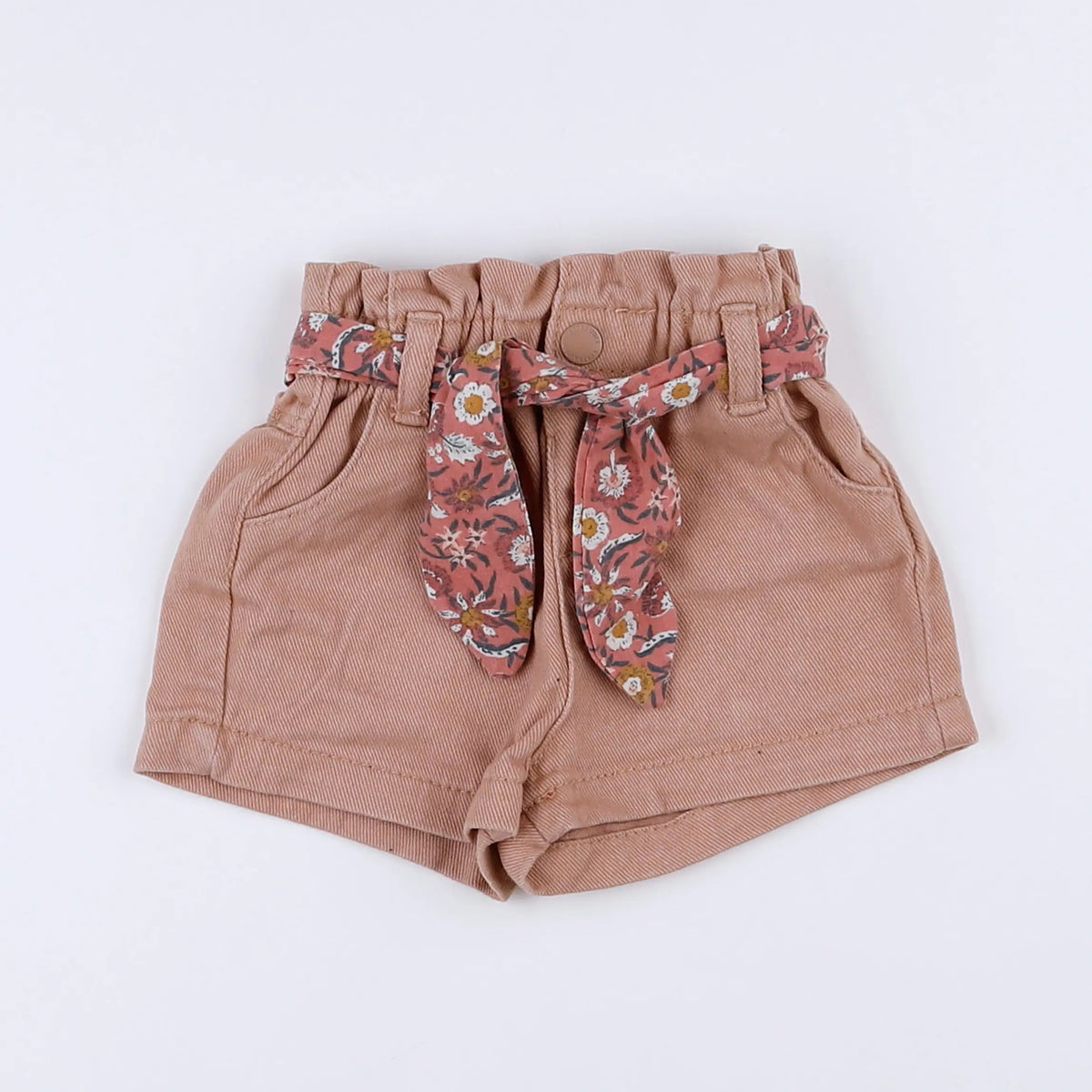 Vertbaudet - short rose - 9 mois