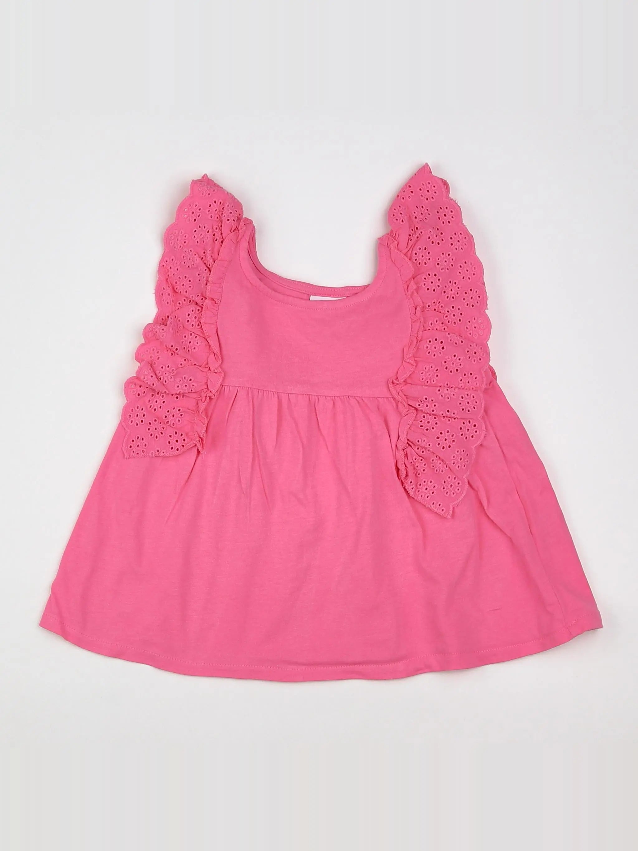 Zara - débardeur rose - 12/18 mois