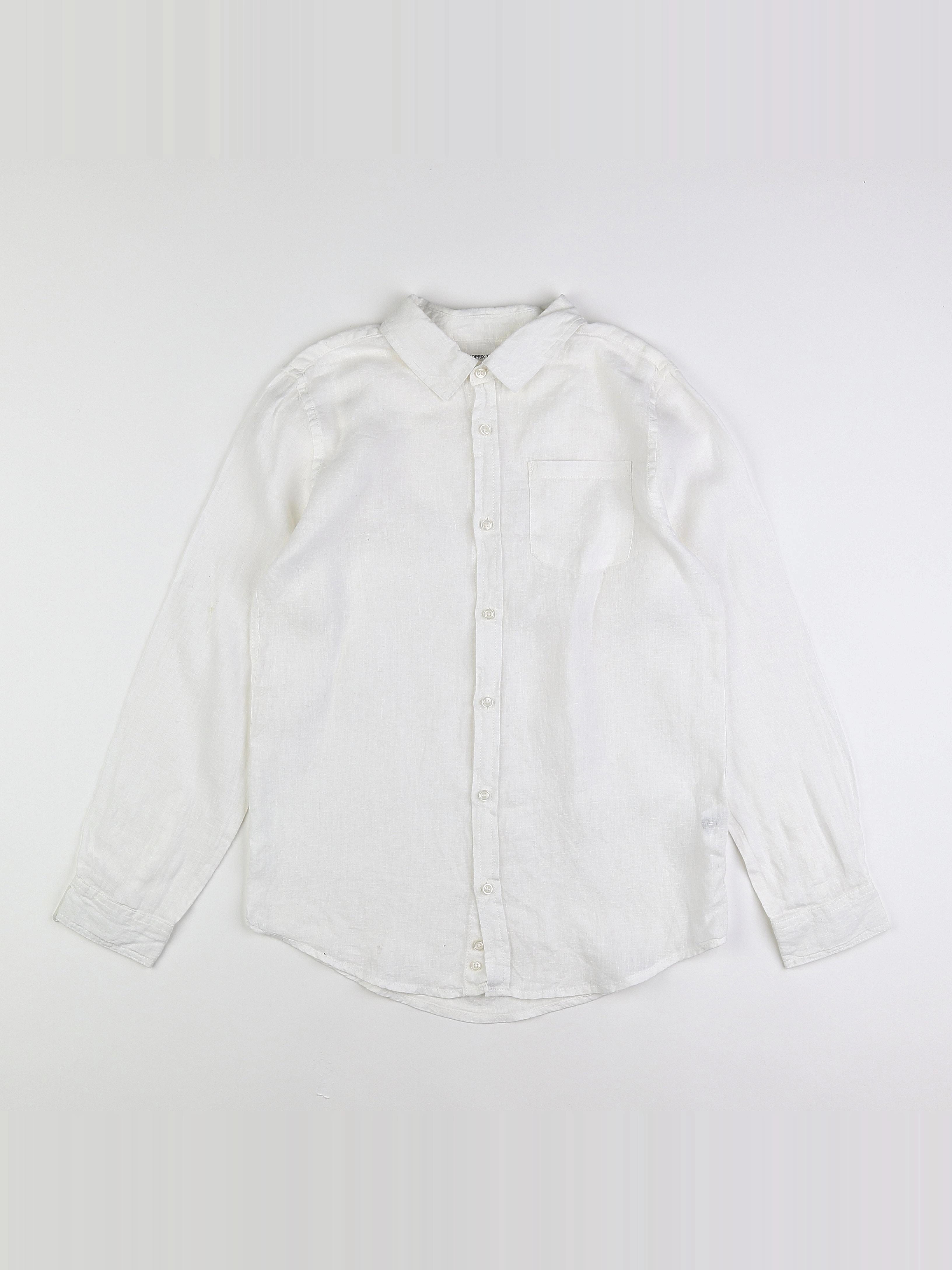 Monoprix - chemise blanc - 12 ans