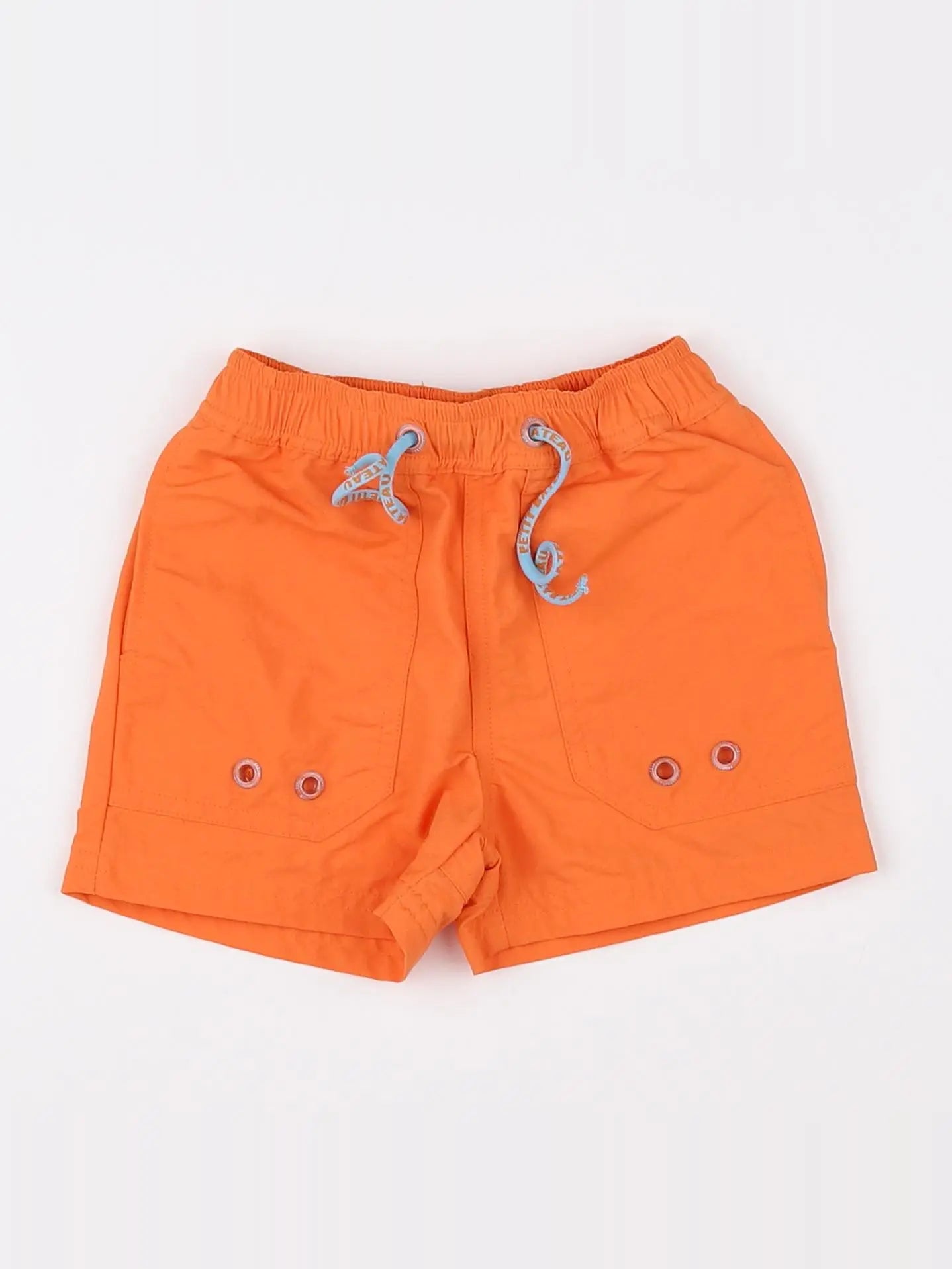 Petit Bateau - maillot de bain orange - 3 mois