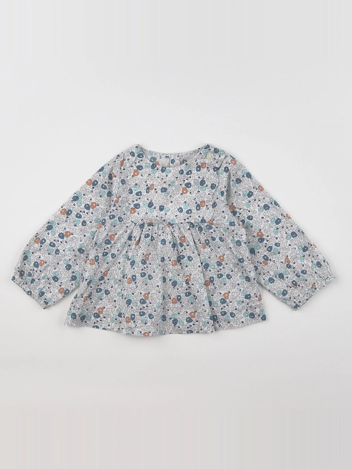 Jacadi - blouse liberty multicolore - 12 mois