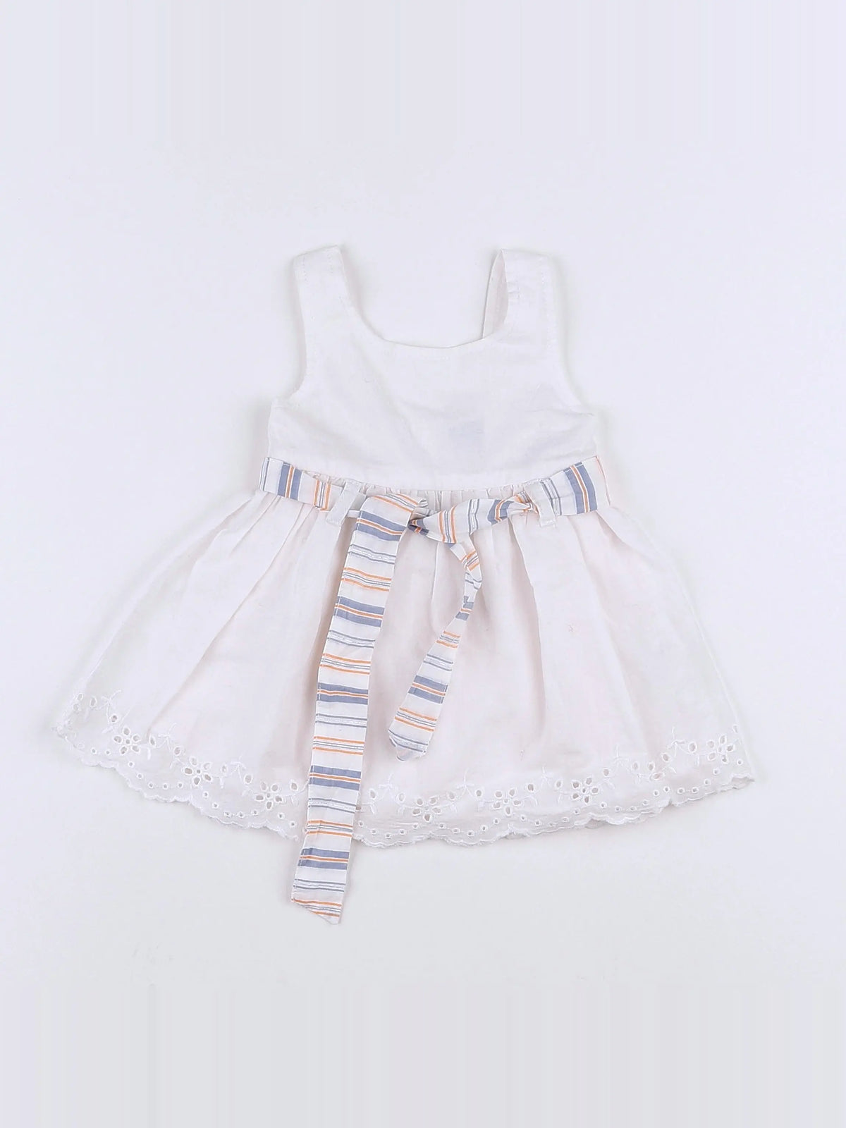 Tape à l'oeil - robe blanc - 3 mois