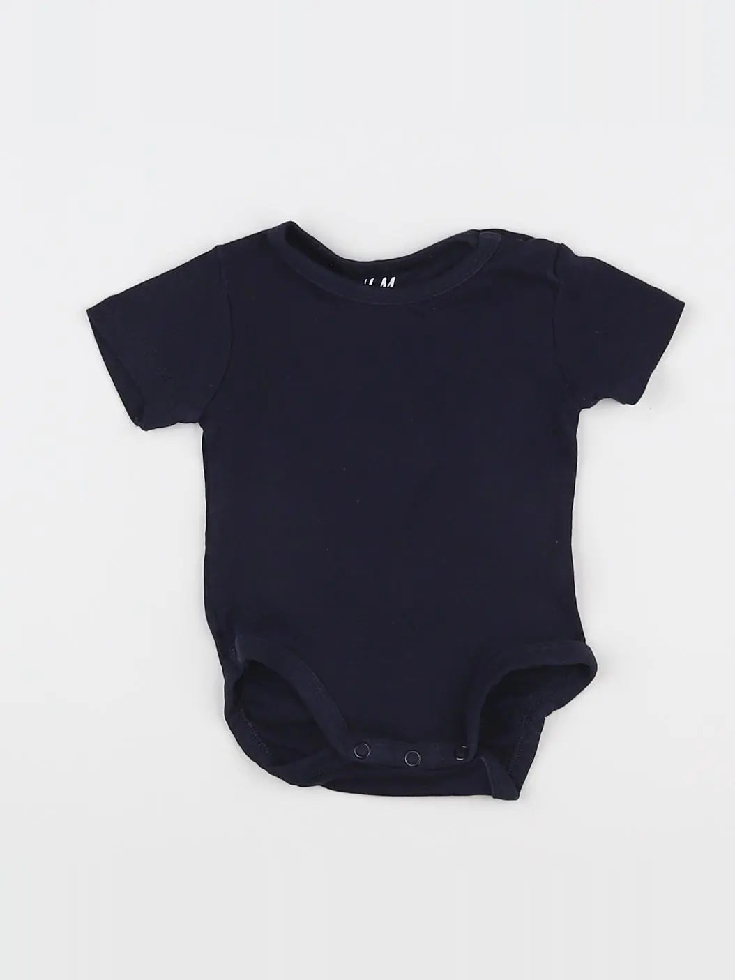 H&M - body bleu - 1 mois