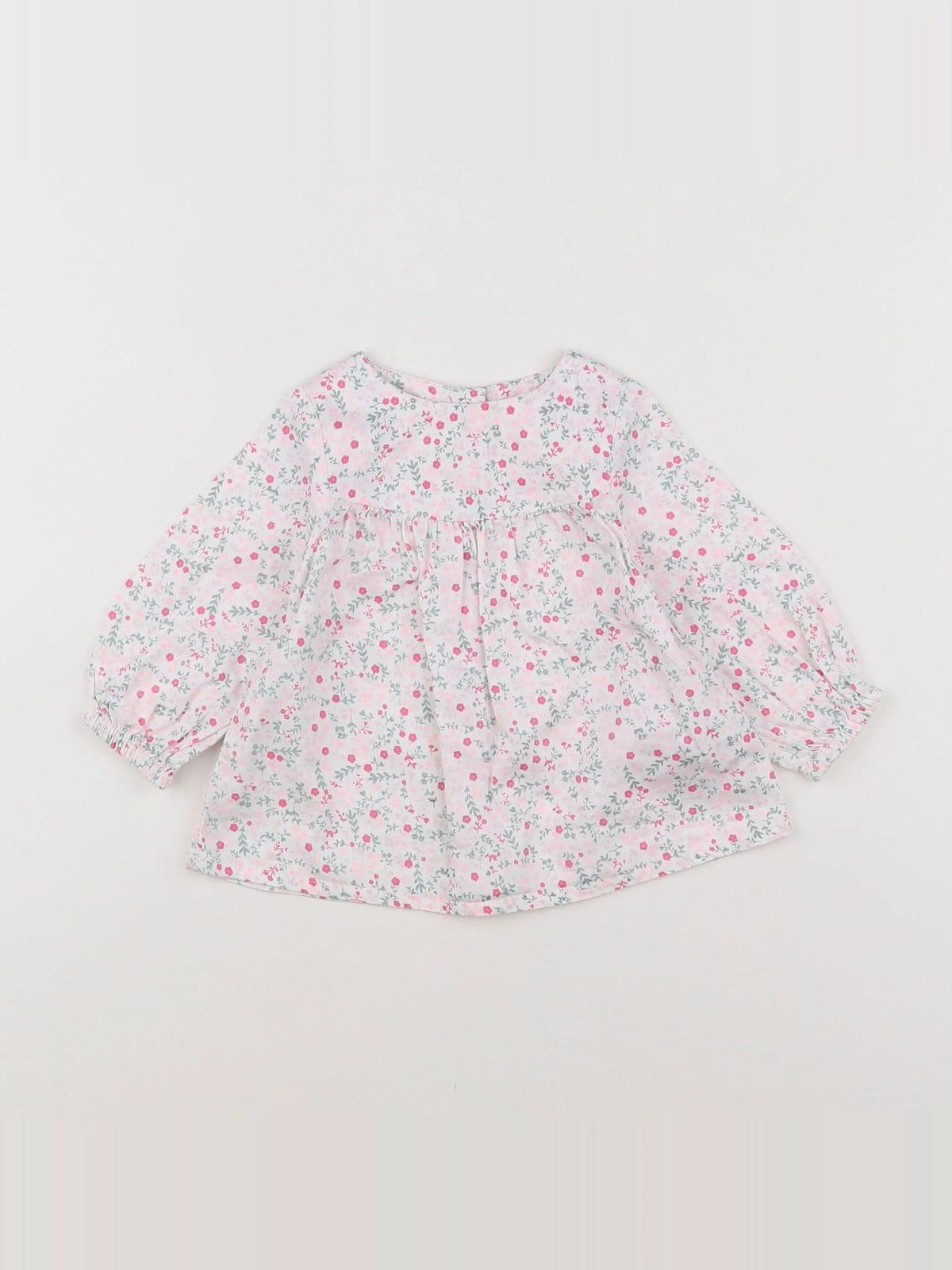 Tape à l'oeil - blouse blanc - 9 mois