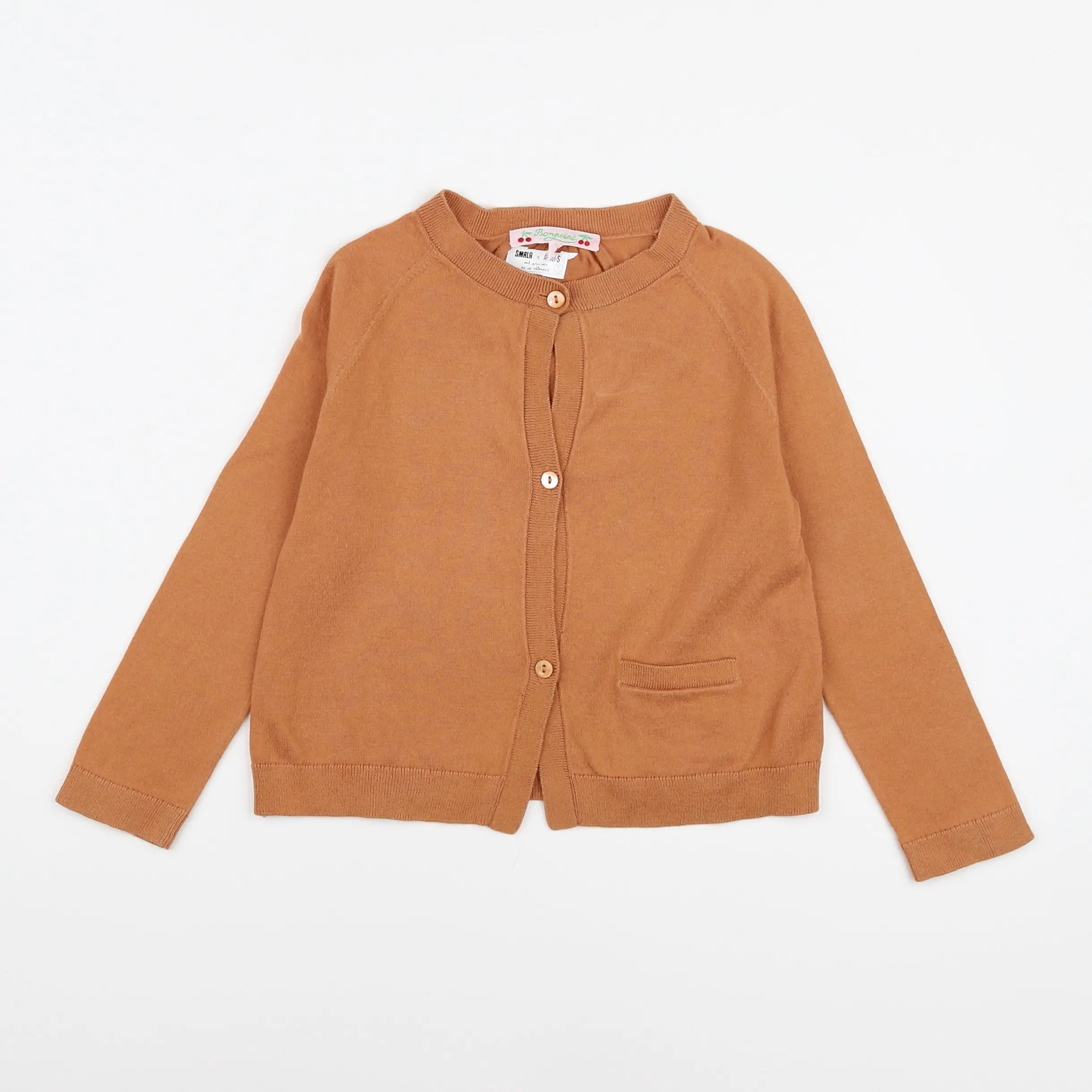 Bonpoint - gilet marron - 4 ans