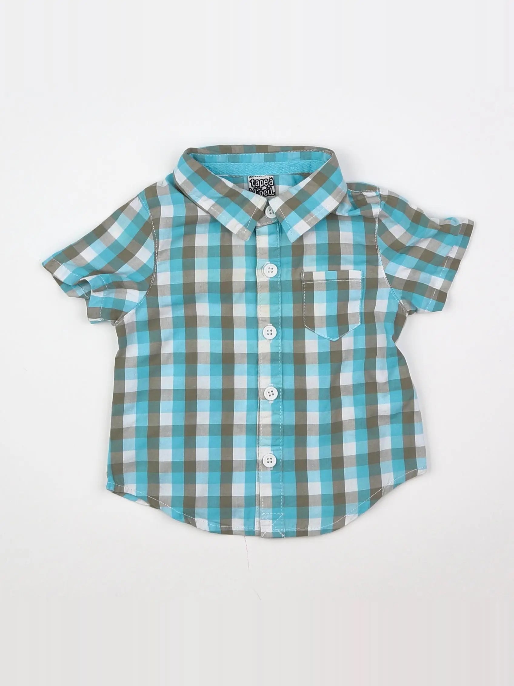 Tape à l'oeil - chemise multicolore - 6 mois