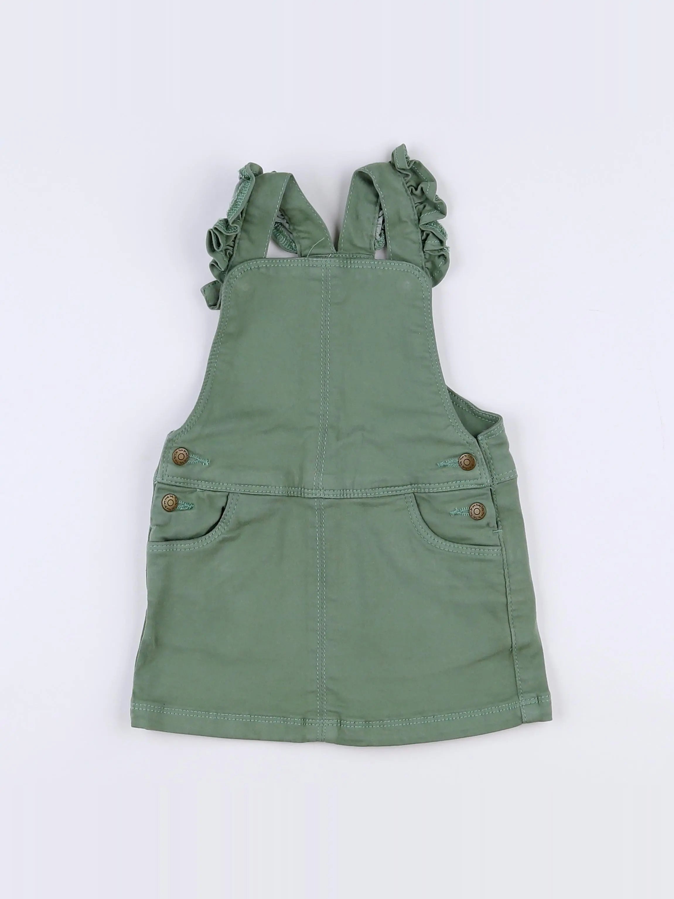 Tape à l'oeil - robe vert - 12 mois