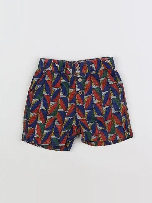 Boutchou - short multicolore - 6 mois