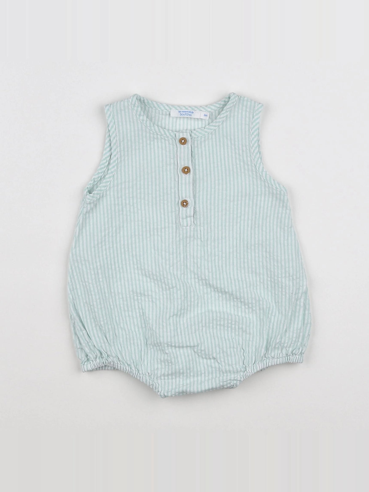 Boutchou - combinaison vert - 3 mois