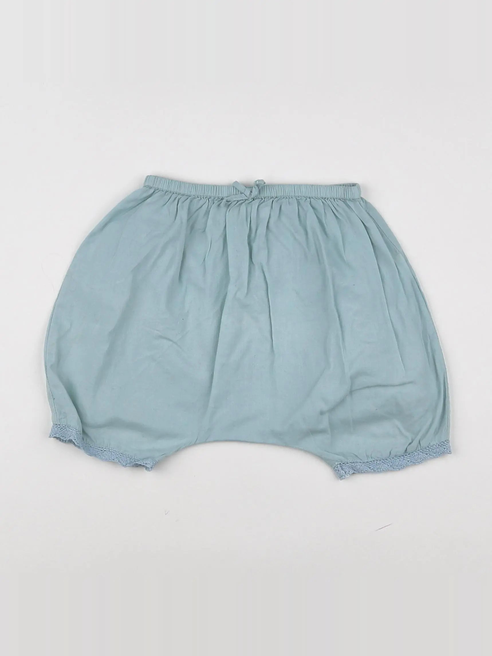 Boutchou - short bleu - 6 mois