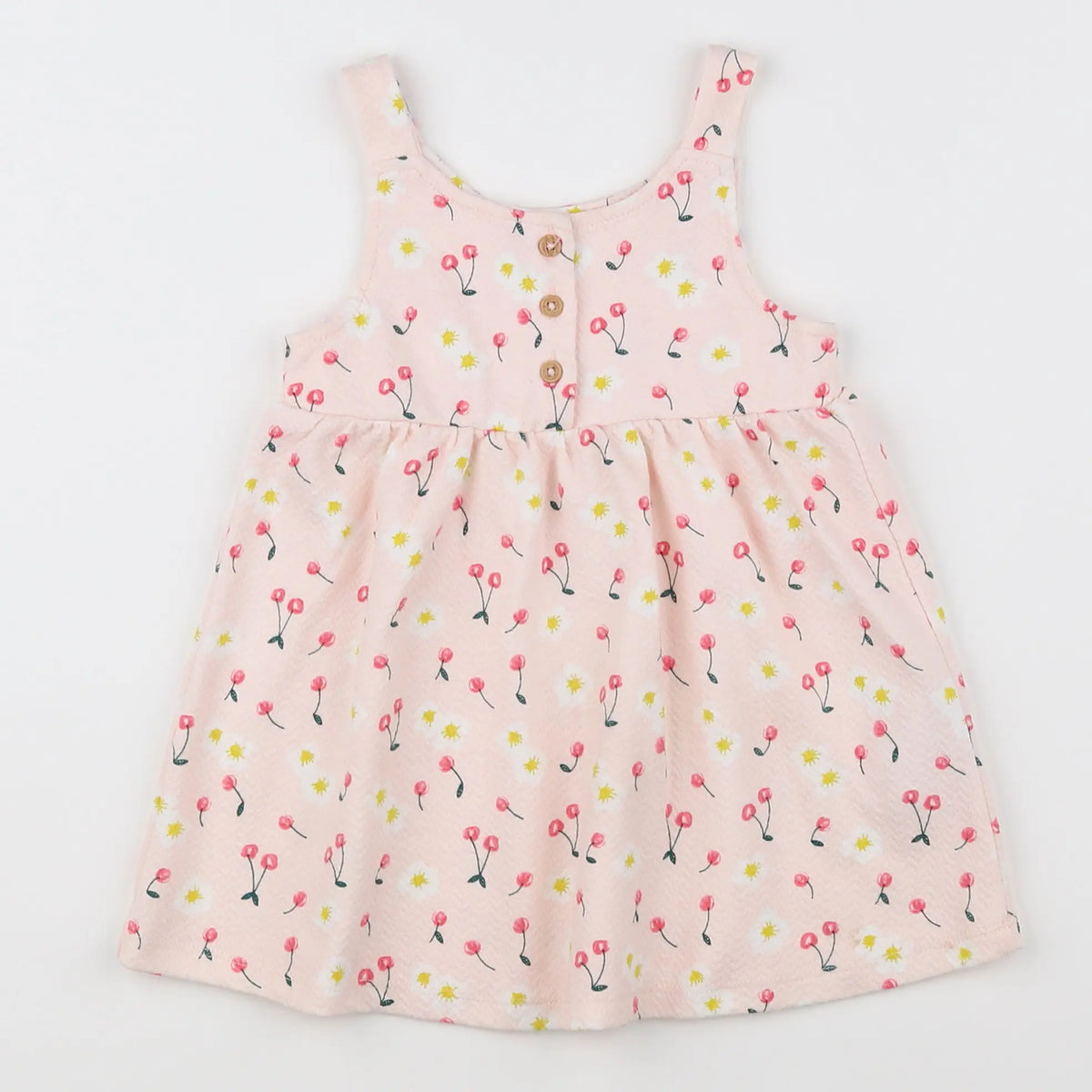 Vertbaudet - robe rose - 18 mois