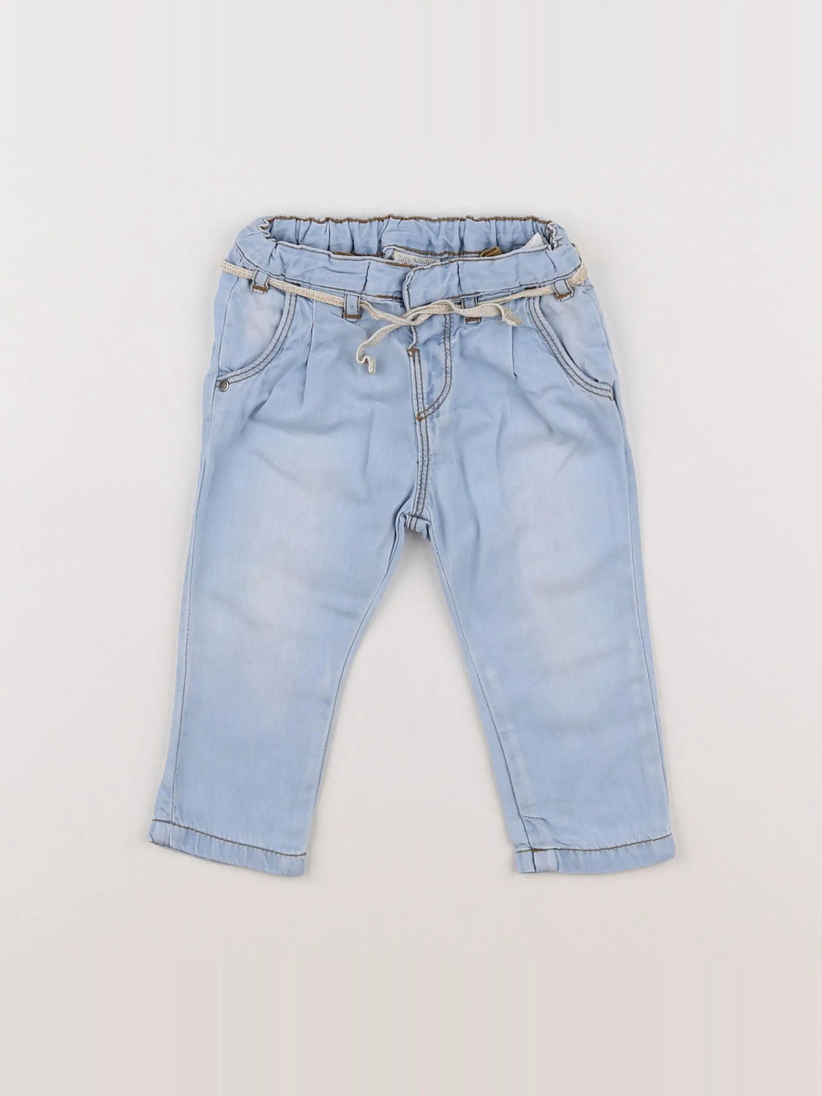 Zara - pantalon bleu - 3/6 mois