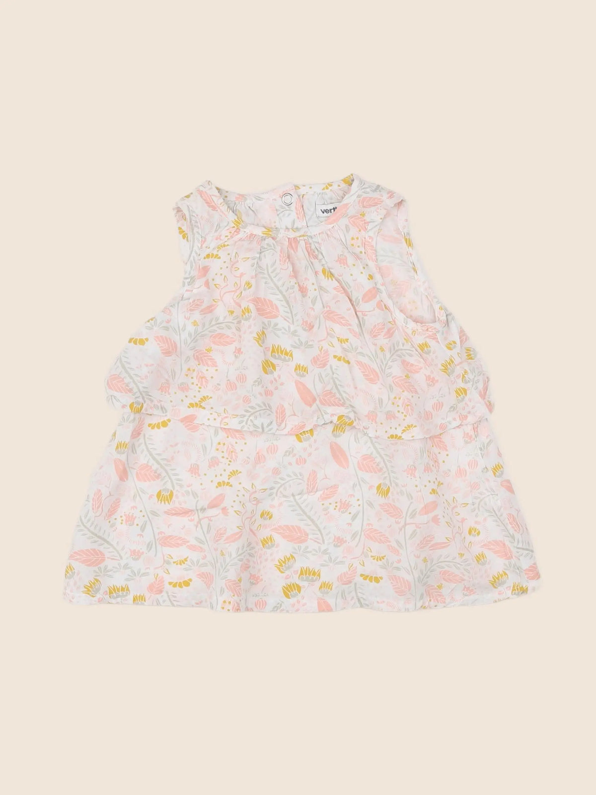 Vertbaudet - robe multicolore - 6 mois